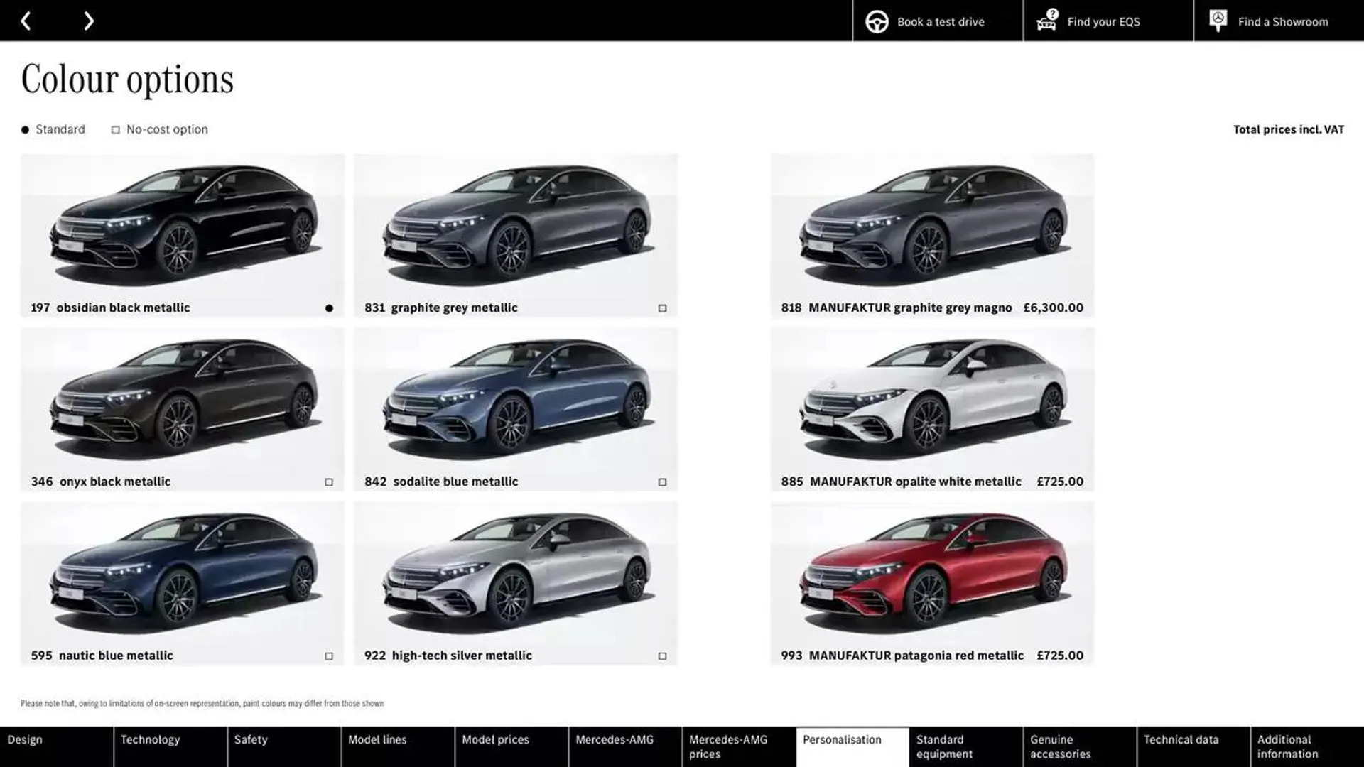 Mercedes Benz EQS Saloon from 24 October to 24 October 2025 - Catalogue Page 45