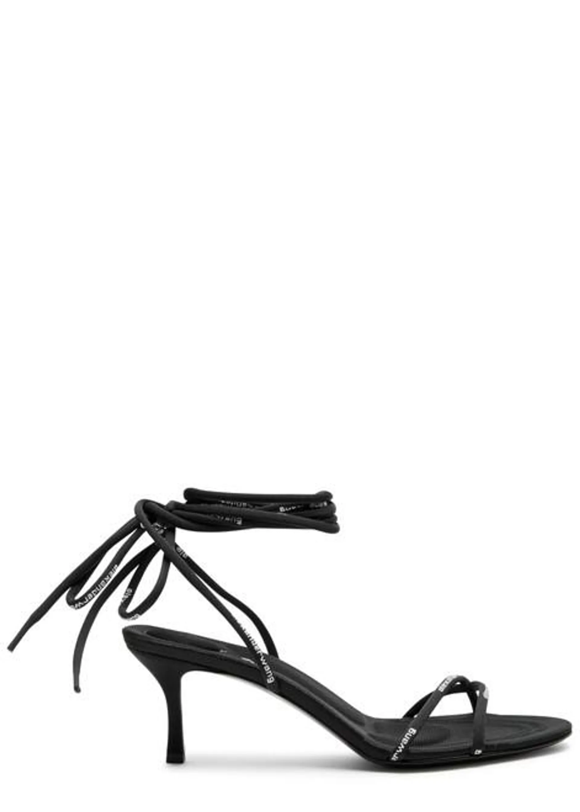 ALEXANDER WANG Helix 65 lace-up woven sandals