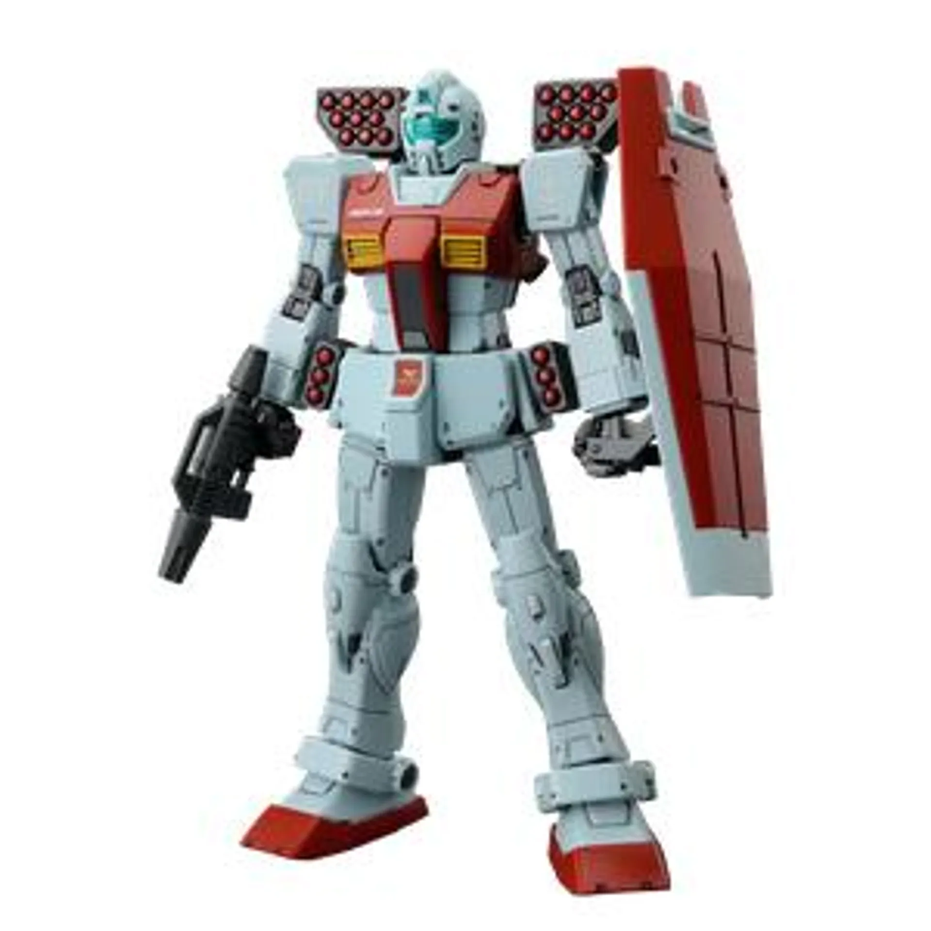 Gundam: HG 1/144 Scale Model Kit: RGM-79 GM (Shoulder Cannon/Missile Pod)