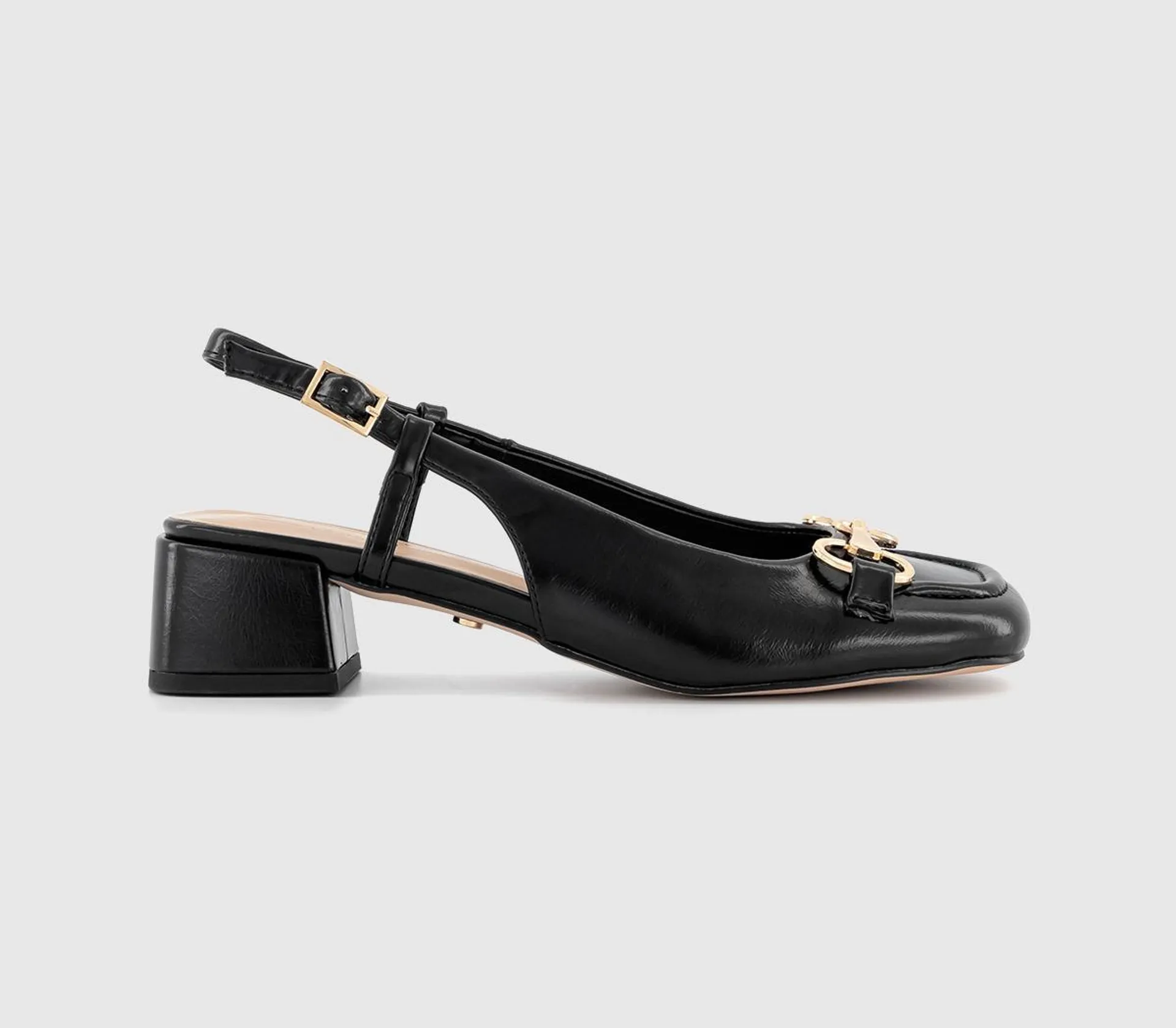 Montana Slingback Trim Court Heels