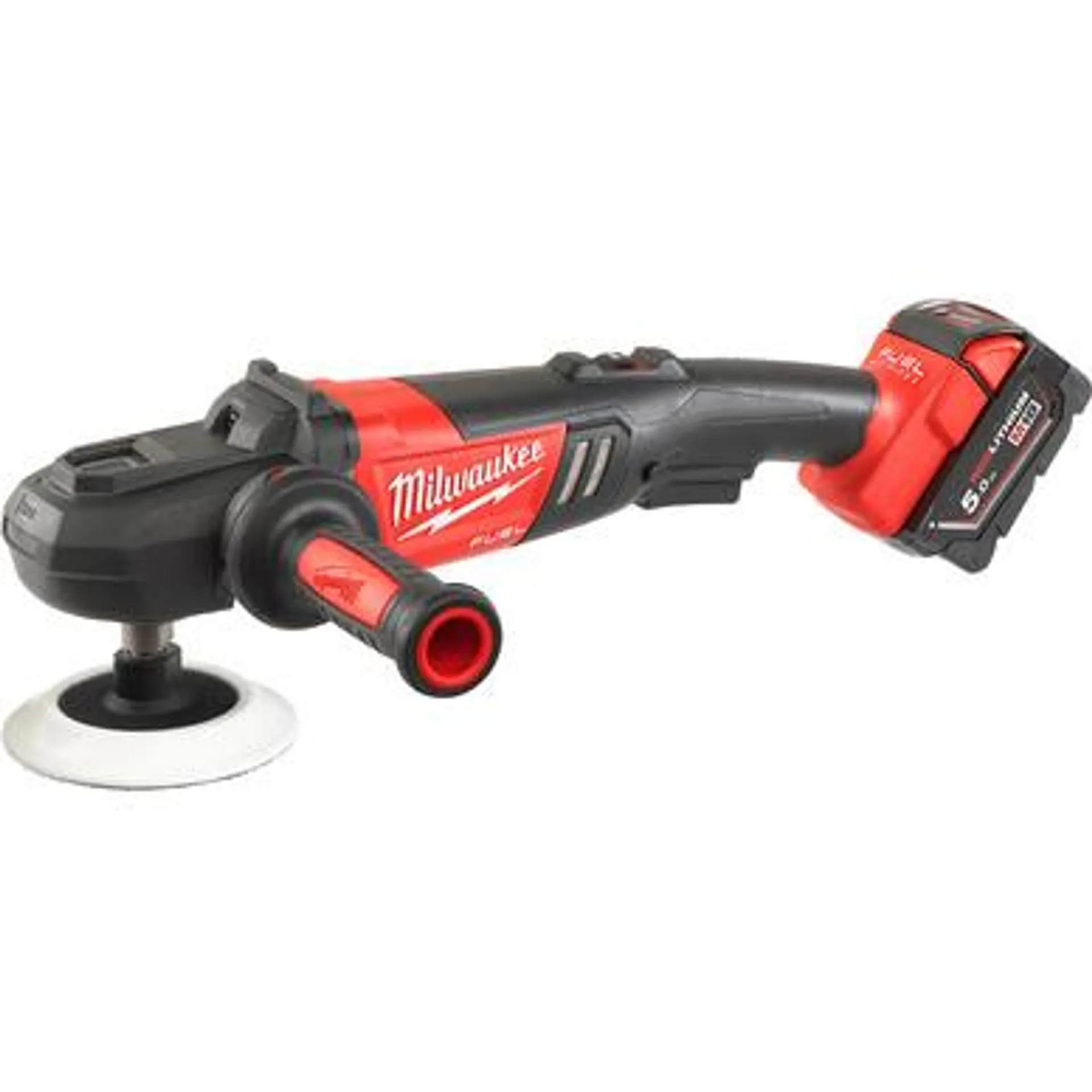 MIlwaukee M18 FAP180-502X FUEL Polisher 2 x 5.0Ah