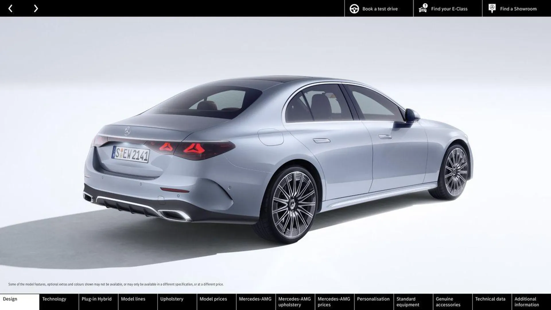 Mercedes Benz New E-Class Saloon from 31 August to 31 August 2025 - Catalogue Page 4