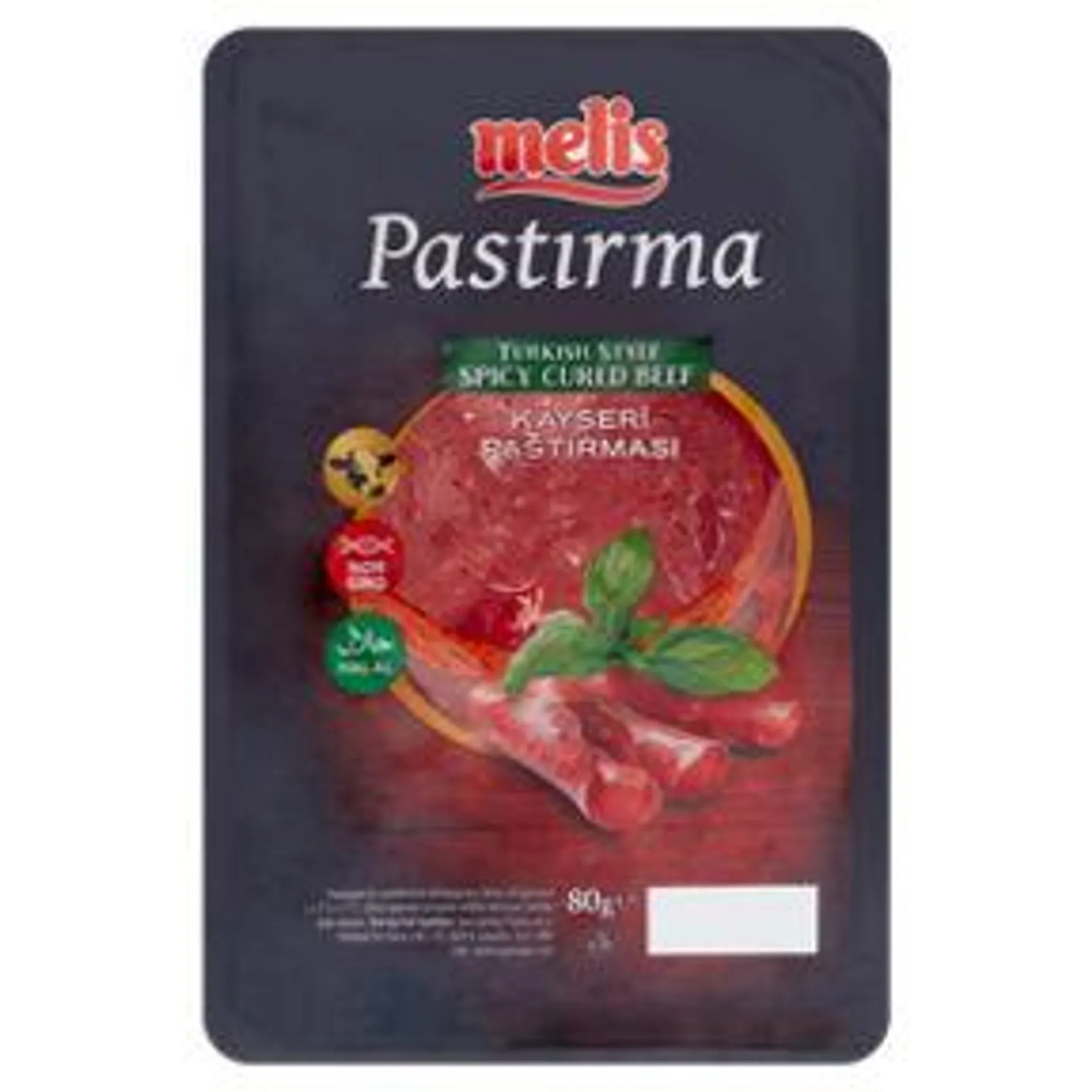 Melis Pastirma Turkish Style Spicy Cured Beef