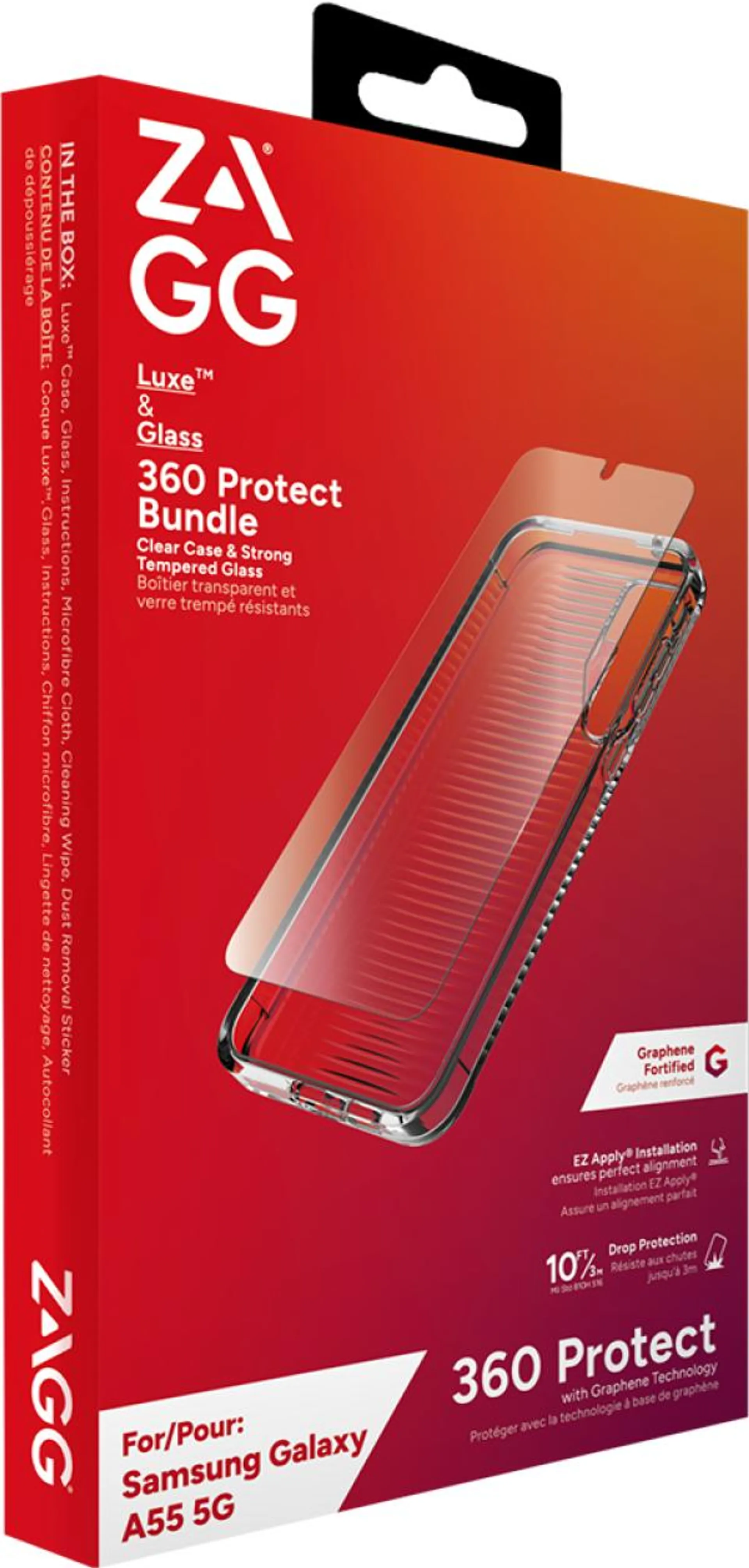 ZAGG Luxe Bundle for Samsung A55