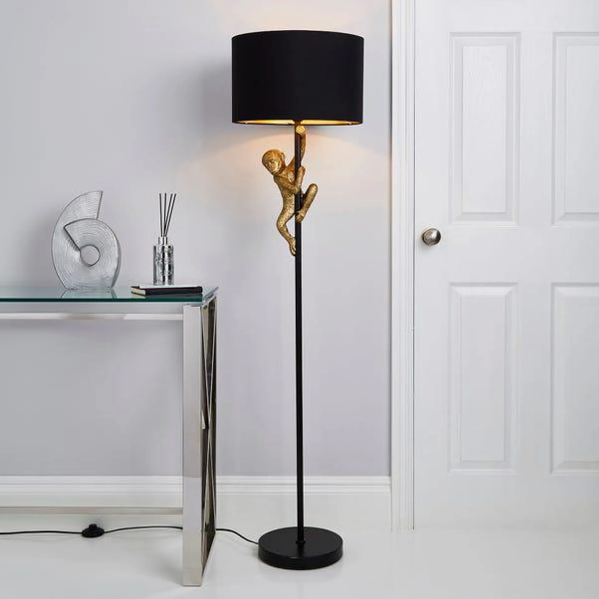 Odisha Monkey Floor Lamp