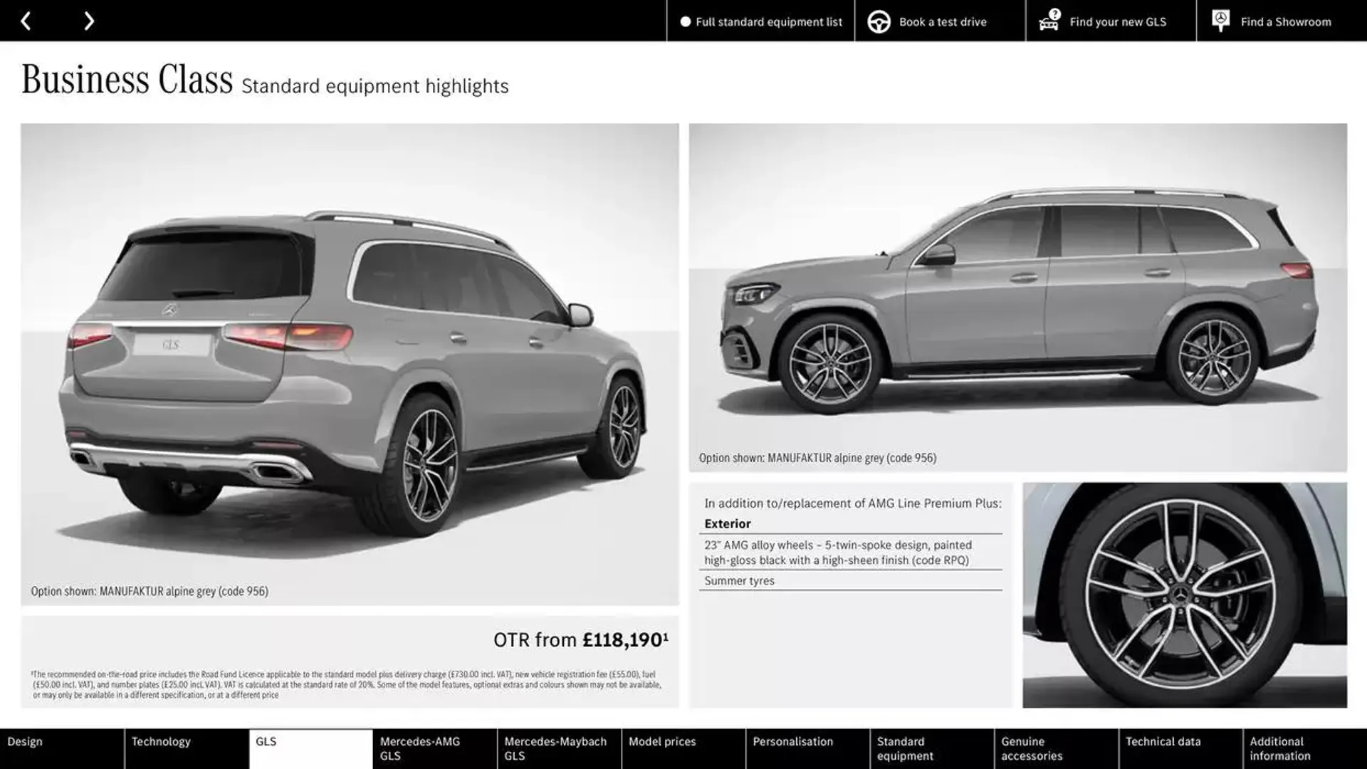 Mercedes Benz New GLS from 27 September to 27 September 2025 - Catalogue Page 18