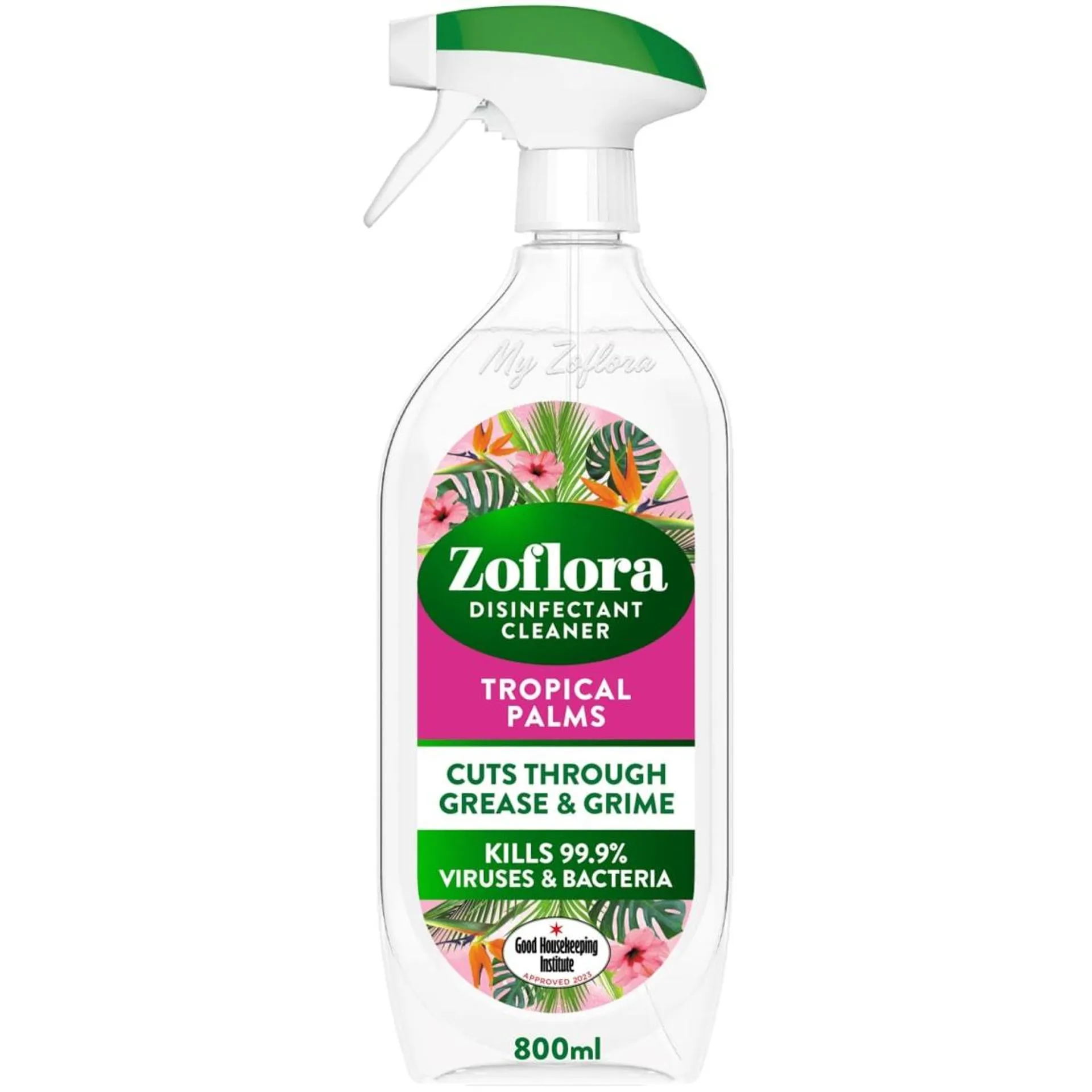 Zoflora Disinfectant Cleaner 800ml - Tropical Palms