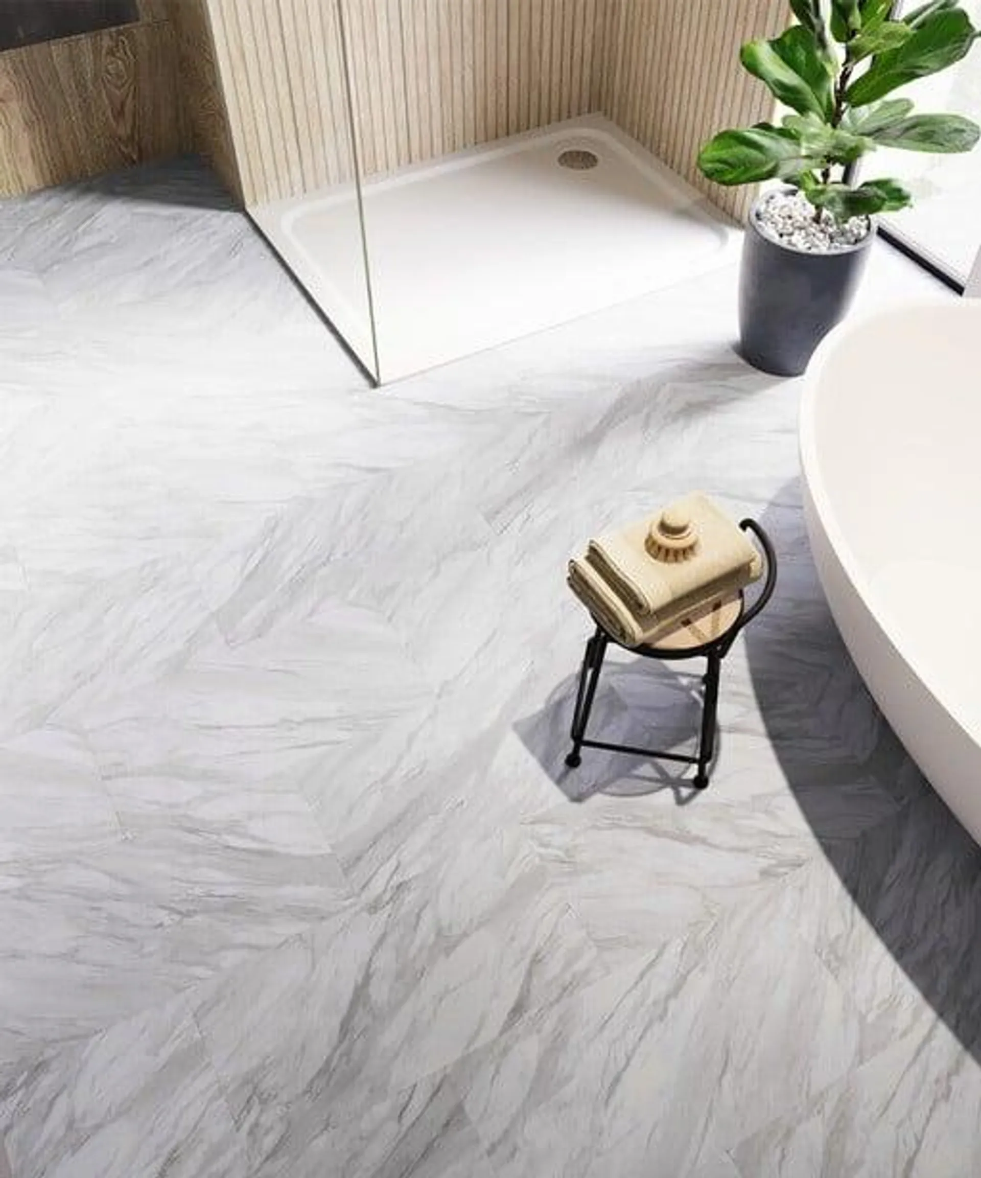 Naxos Calacatta Luxury Vinyl Tile