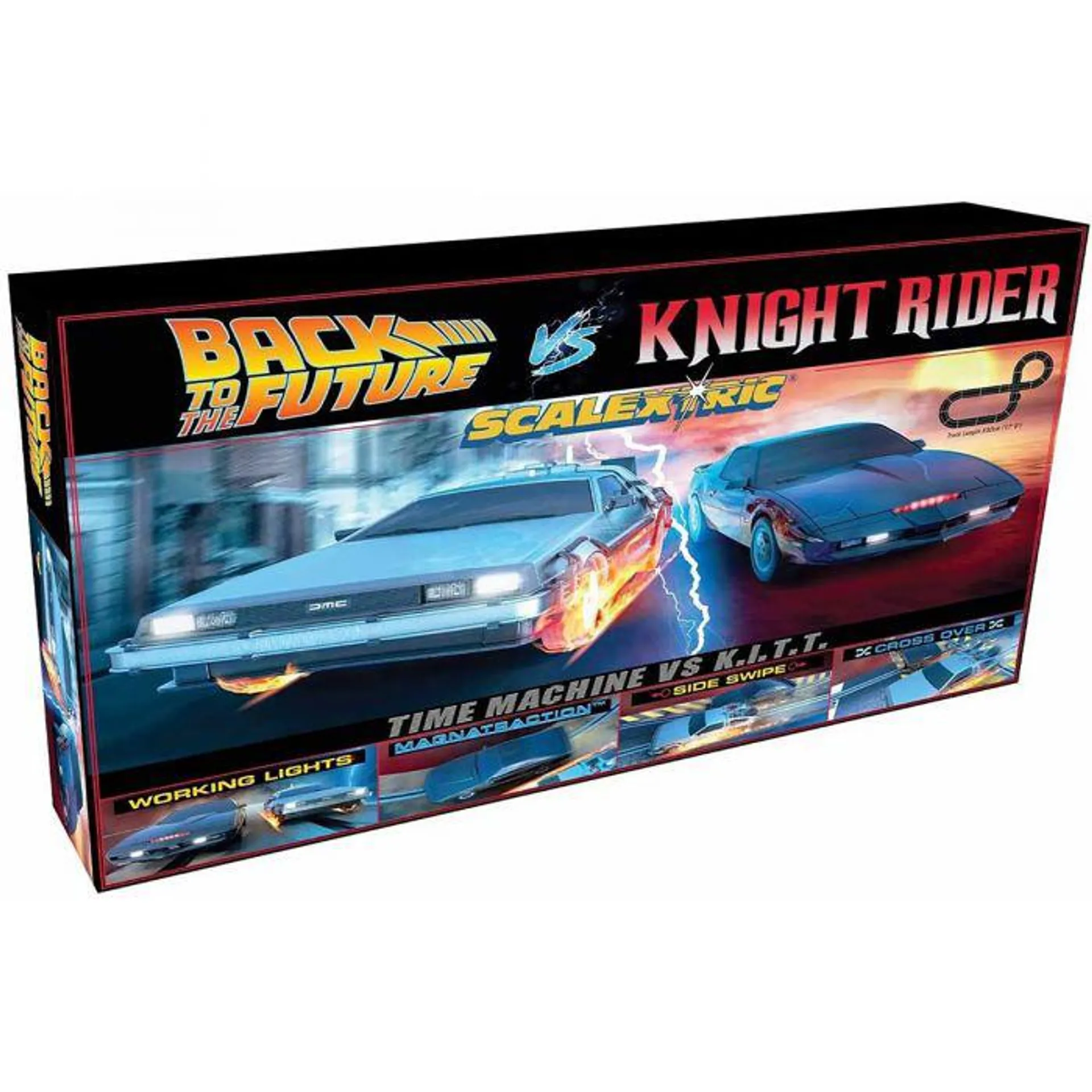 Scalextric Back To The Future Vs Knight Rider Race Set
