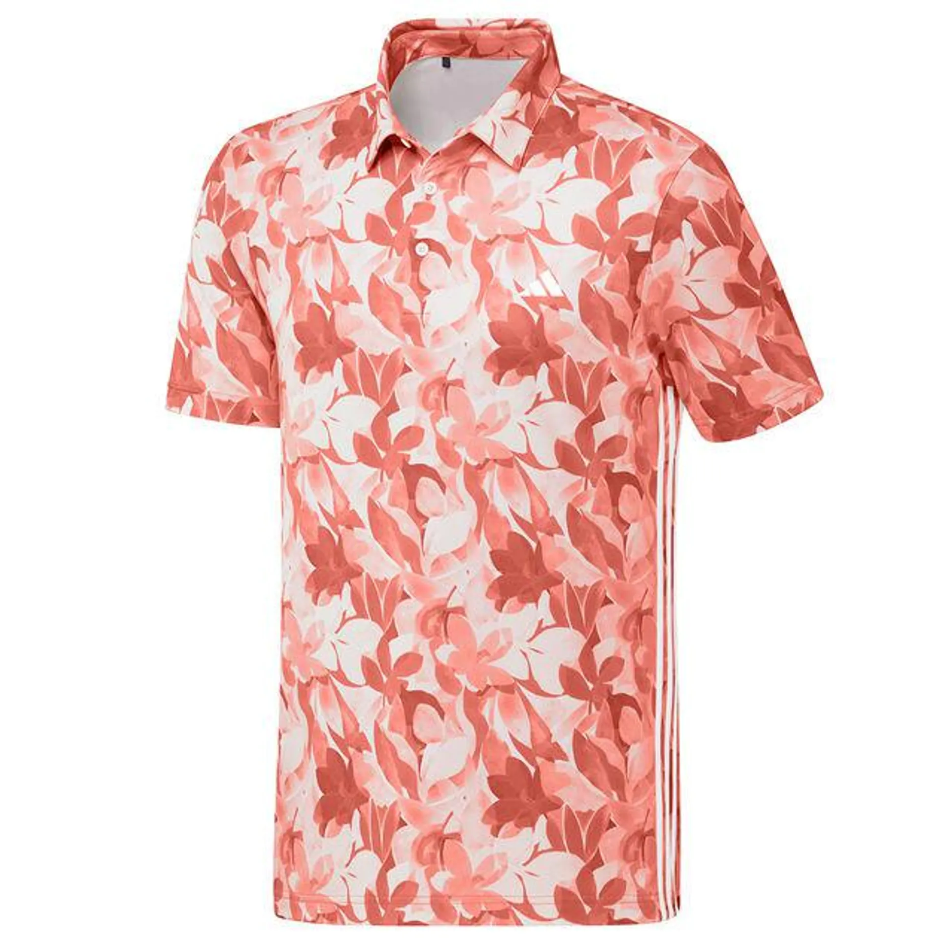 adidas Men's Floral Golf Polo Shirt