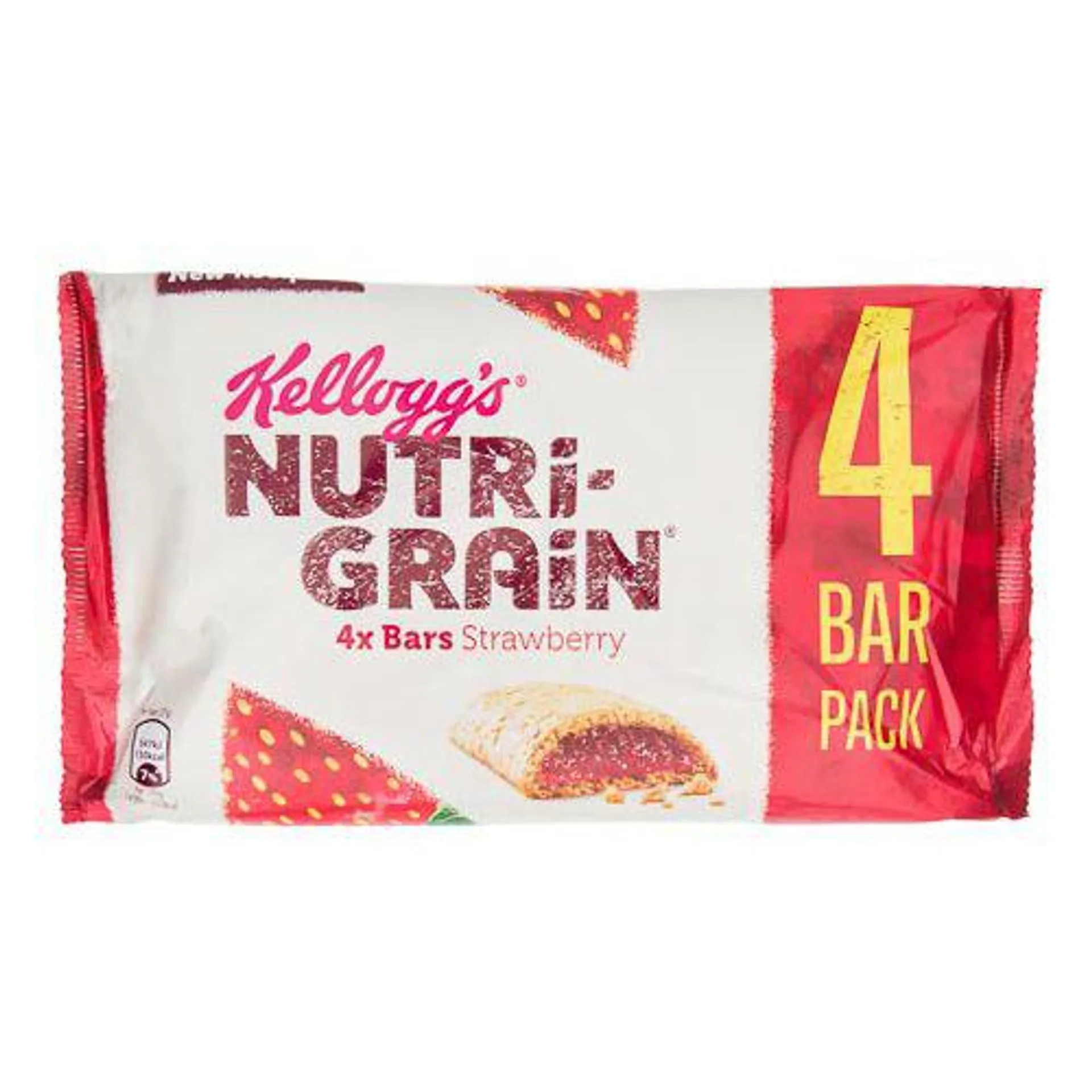 4pk Kelloggs Nutrigrain Strawb