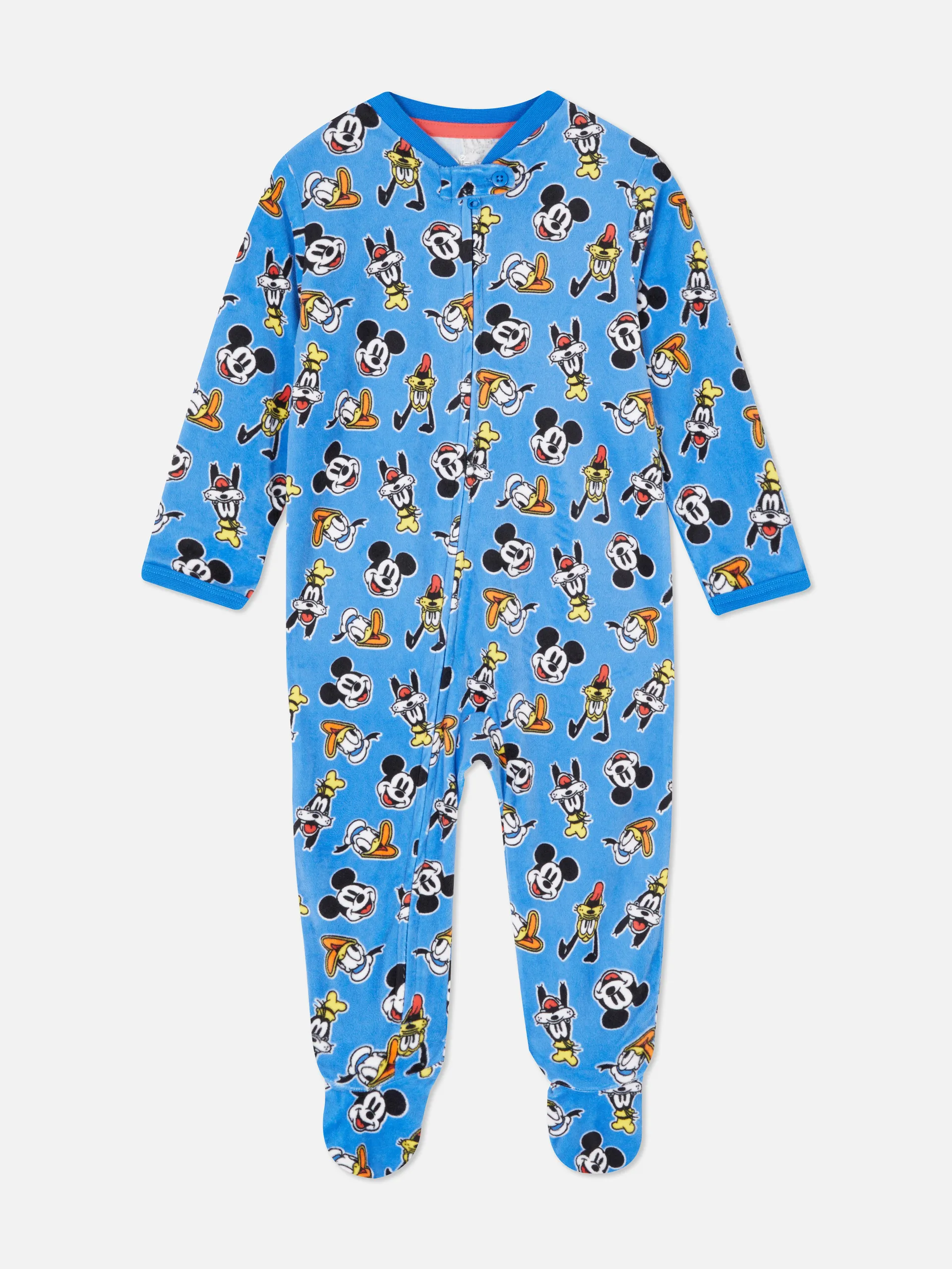 Disney’s Mickey Mouse & Friends Velour Sleepsuit