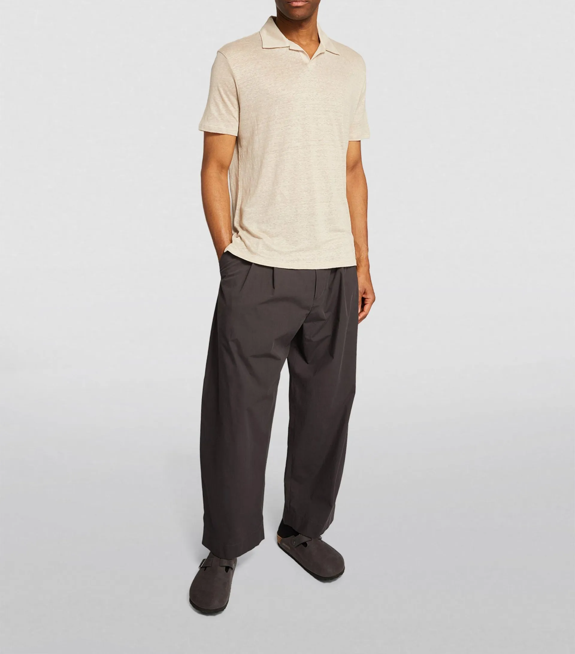 Linen Polo Shirt