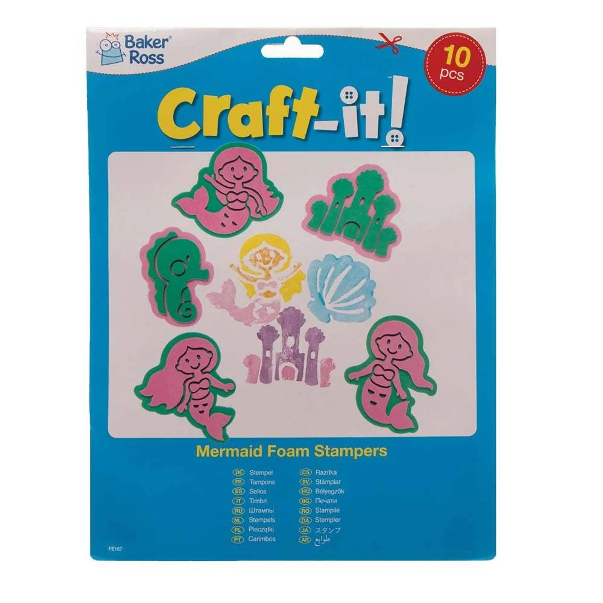 Mermaid Foam Stampers