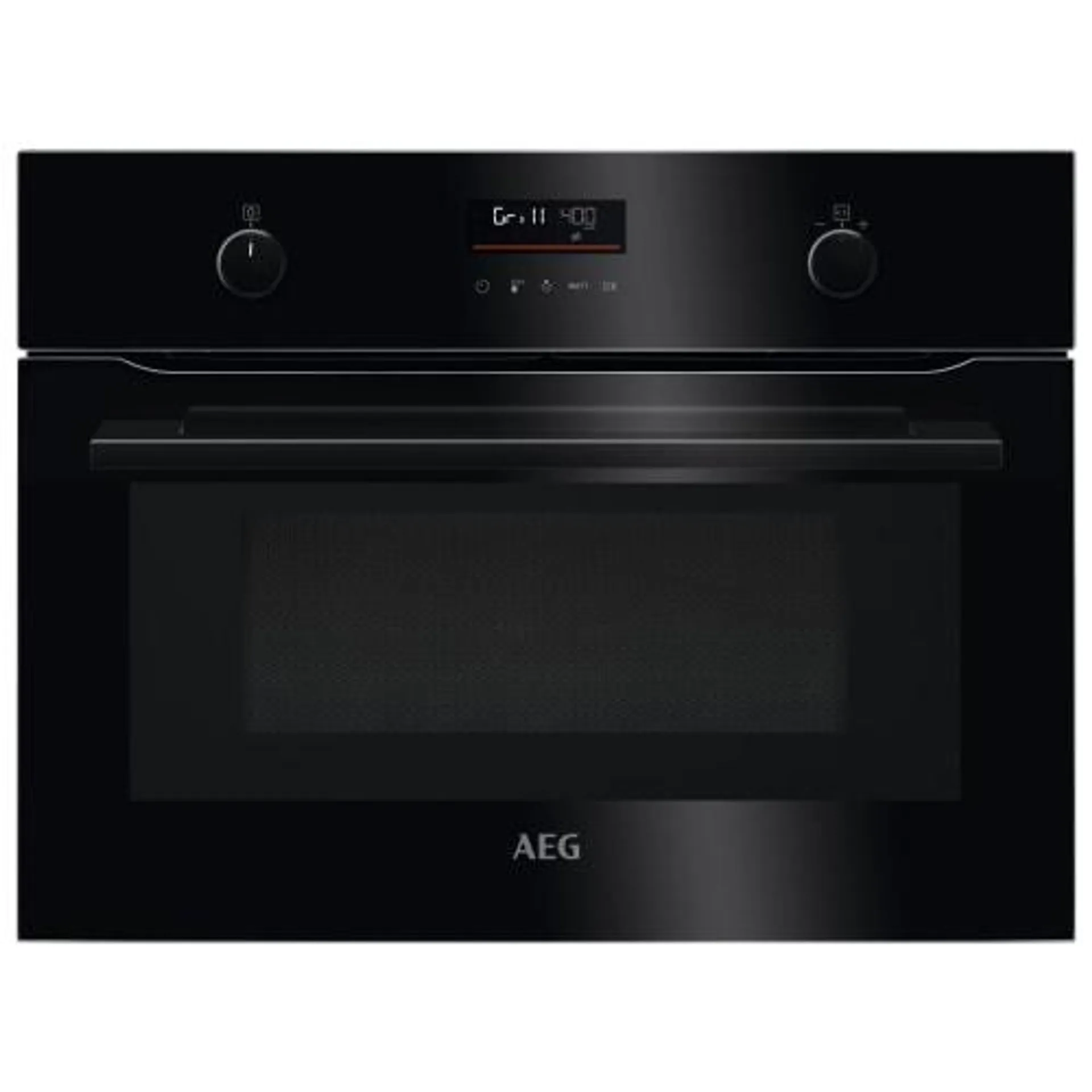 AEG KMK565060B Series 8000 Convection Oven with Microwave - Black