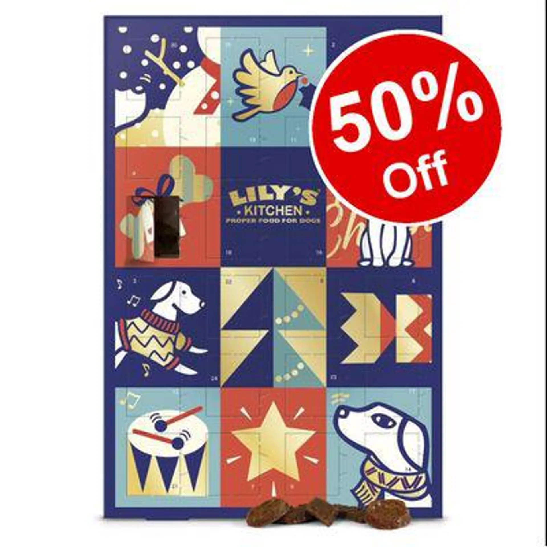 Lily's Kitchen Advent Calendar for Dogs - 50% Off!*