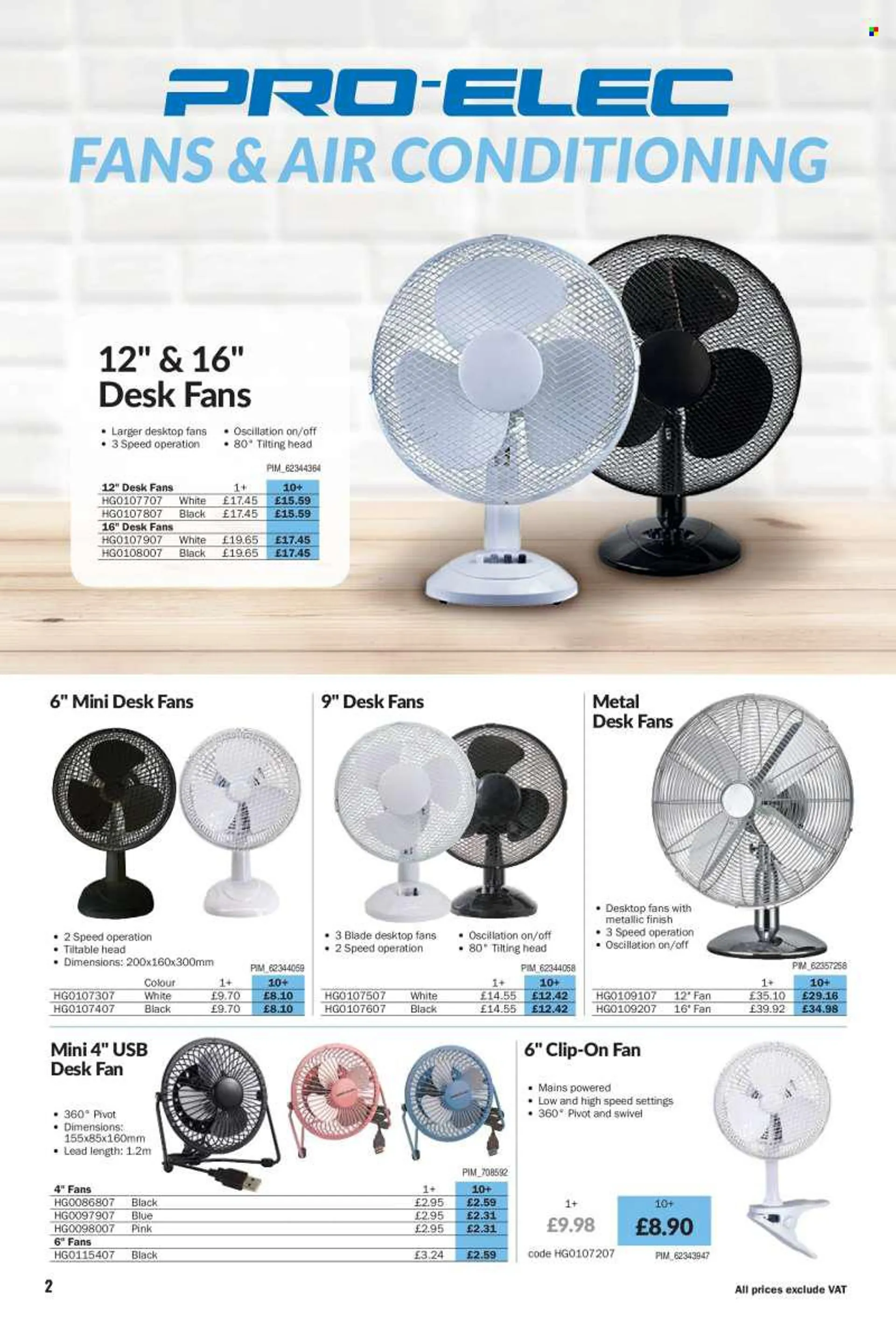 CPC offer  - 1.8.2022 - 31.8.2022 - Sales products - desk fan. Page 2.