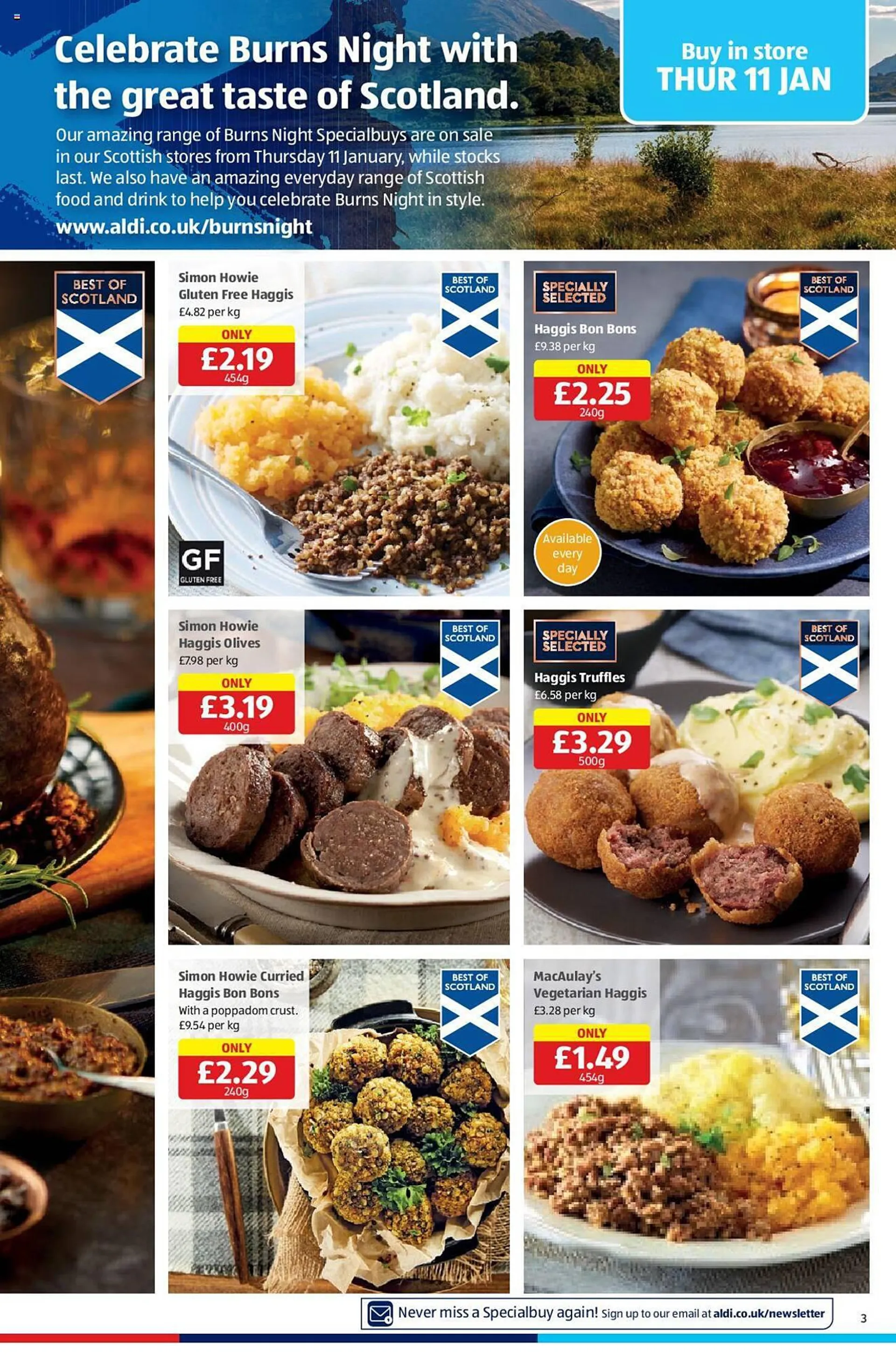 Aldi leaflet from 11 January to 14 January 2024 - Catalogue Page 3