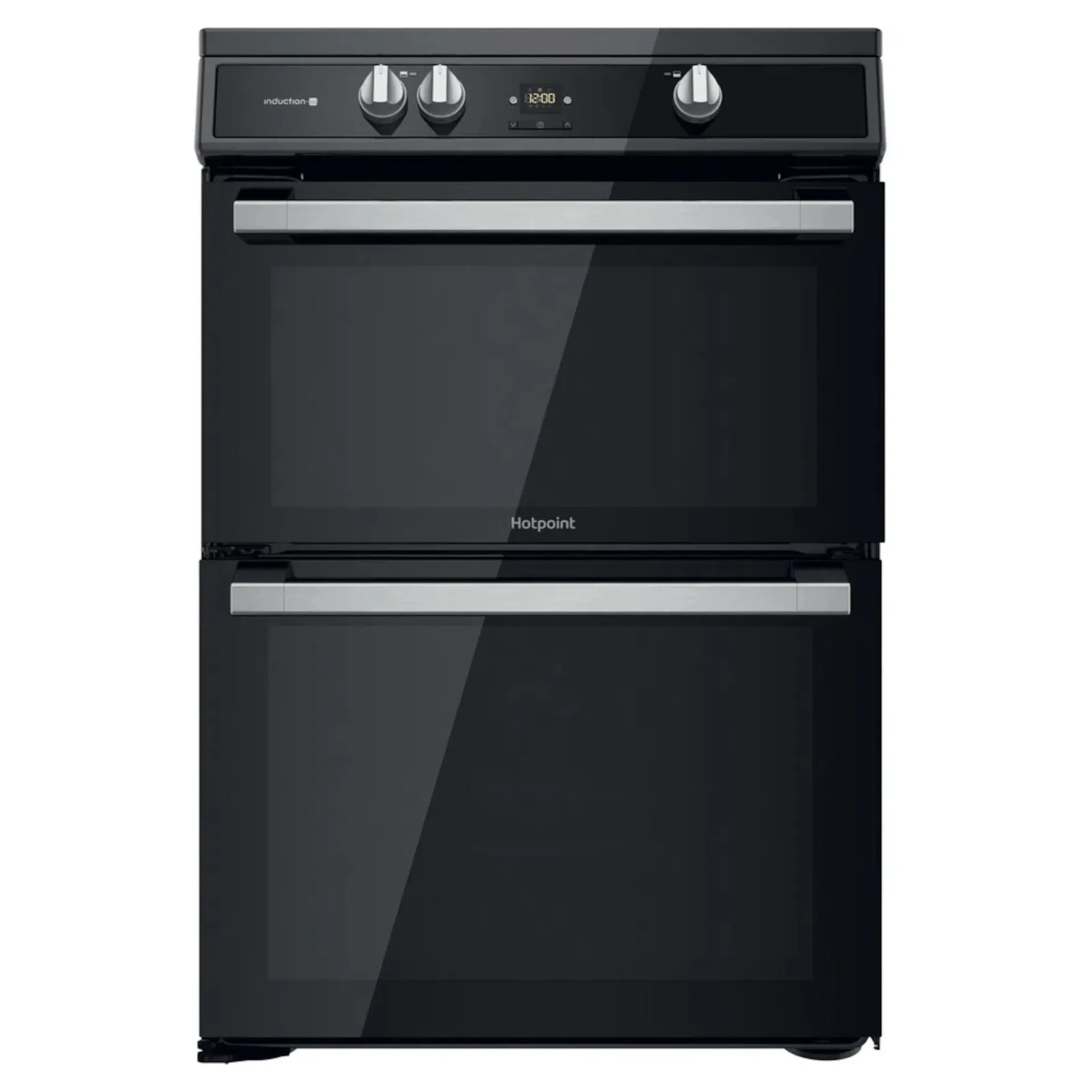 Hotpoint HDT67I9HM2CUK Electric Double Cooker with Induction Hob