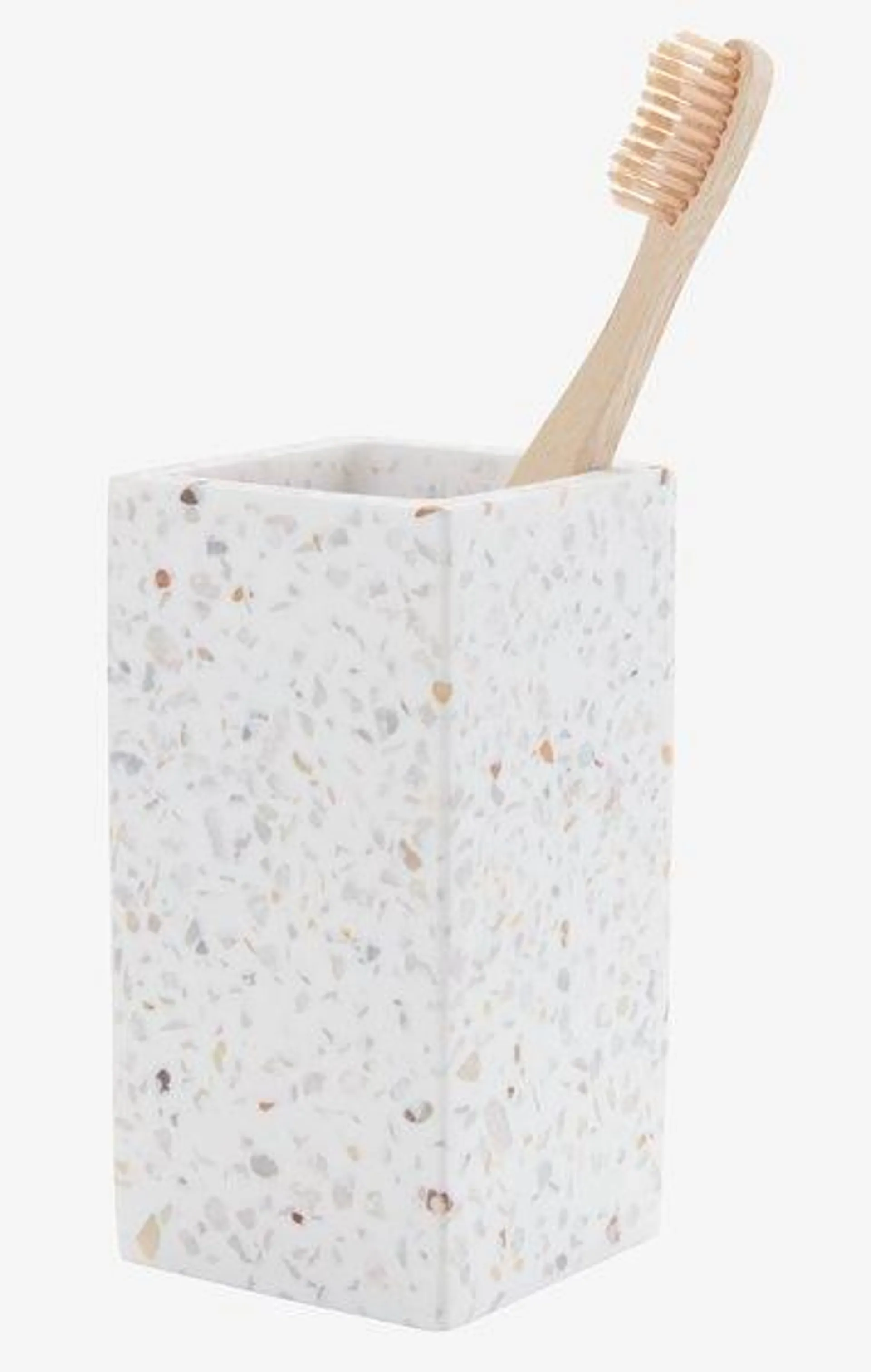 Toothbrush holder BILLSTA terrazzo effect