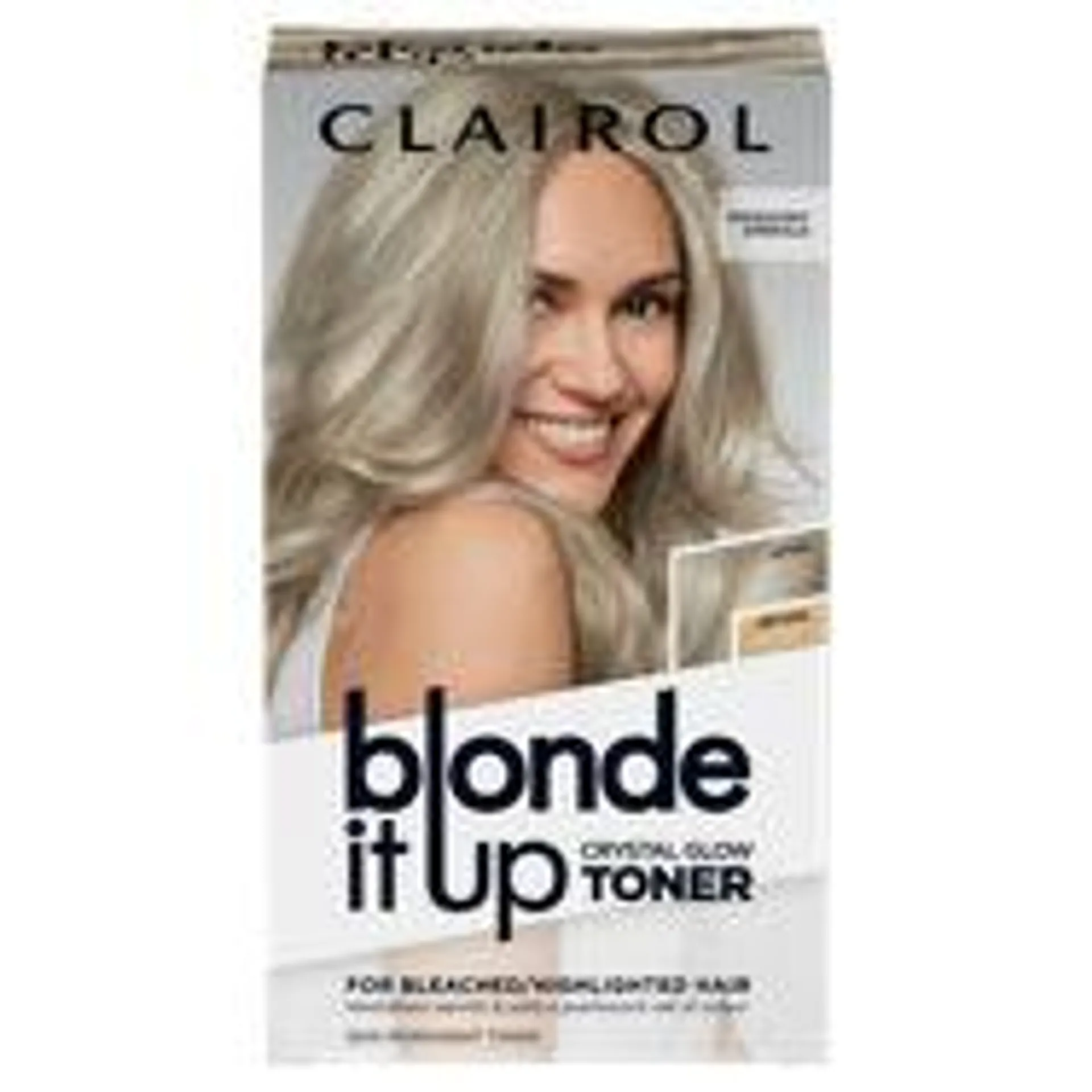 Clairol Blonde It Up Crystal Glow Semi-Permanent Toner Iridescent Emerald