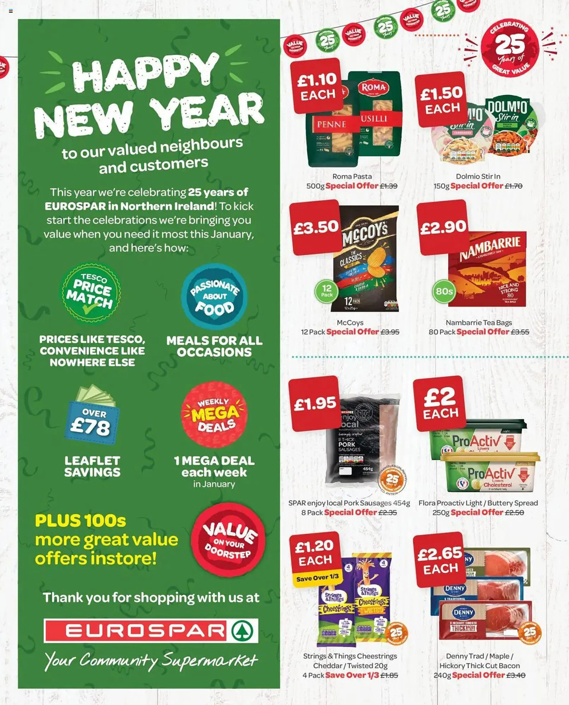 Spar leaflet from 6 January to 26 January 2025 - Catalogue Page 2