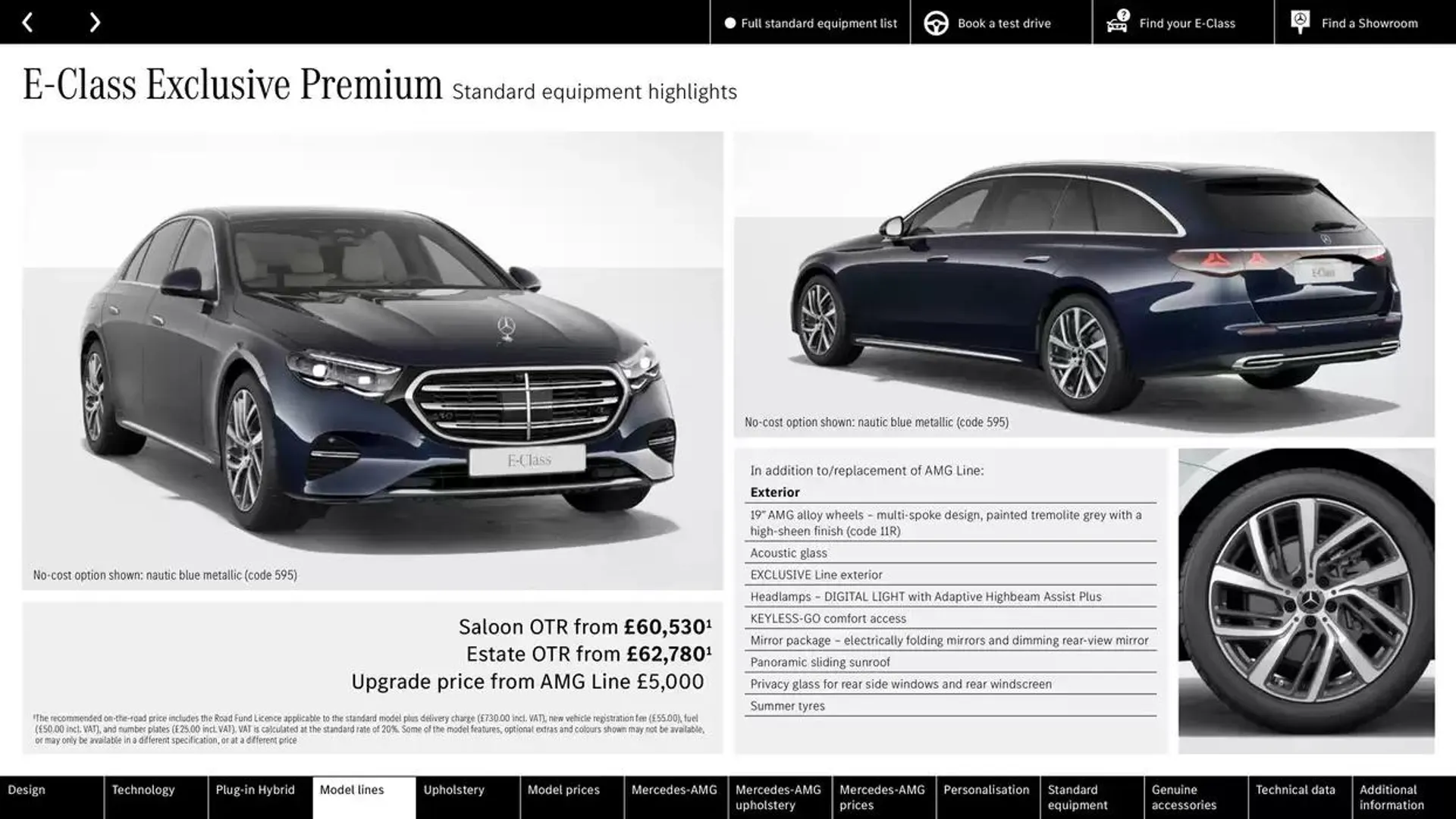 Mercedes Benz New E-Class Saloon from 17 October to 17 October 2025 - Catalogue Page 30