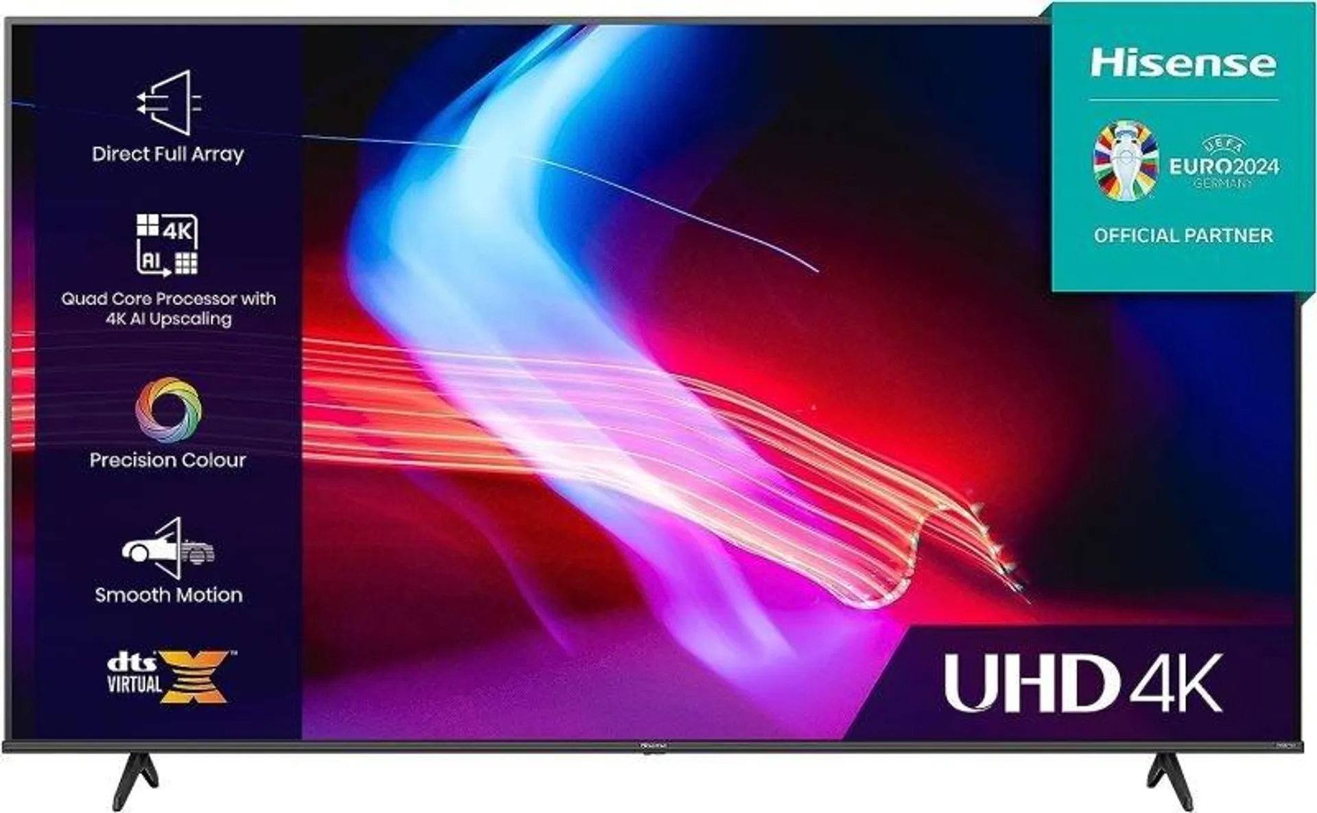 Hisense 43A6KTUK 43 Inch LED 4k Smart TV