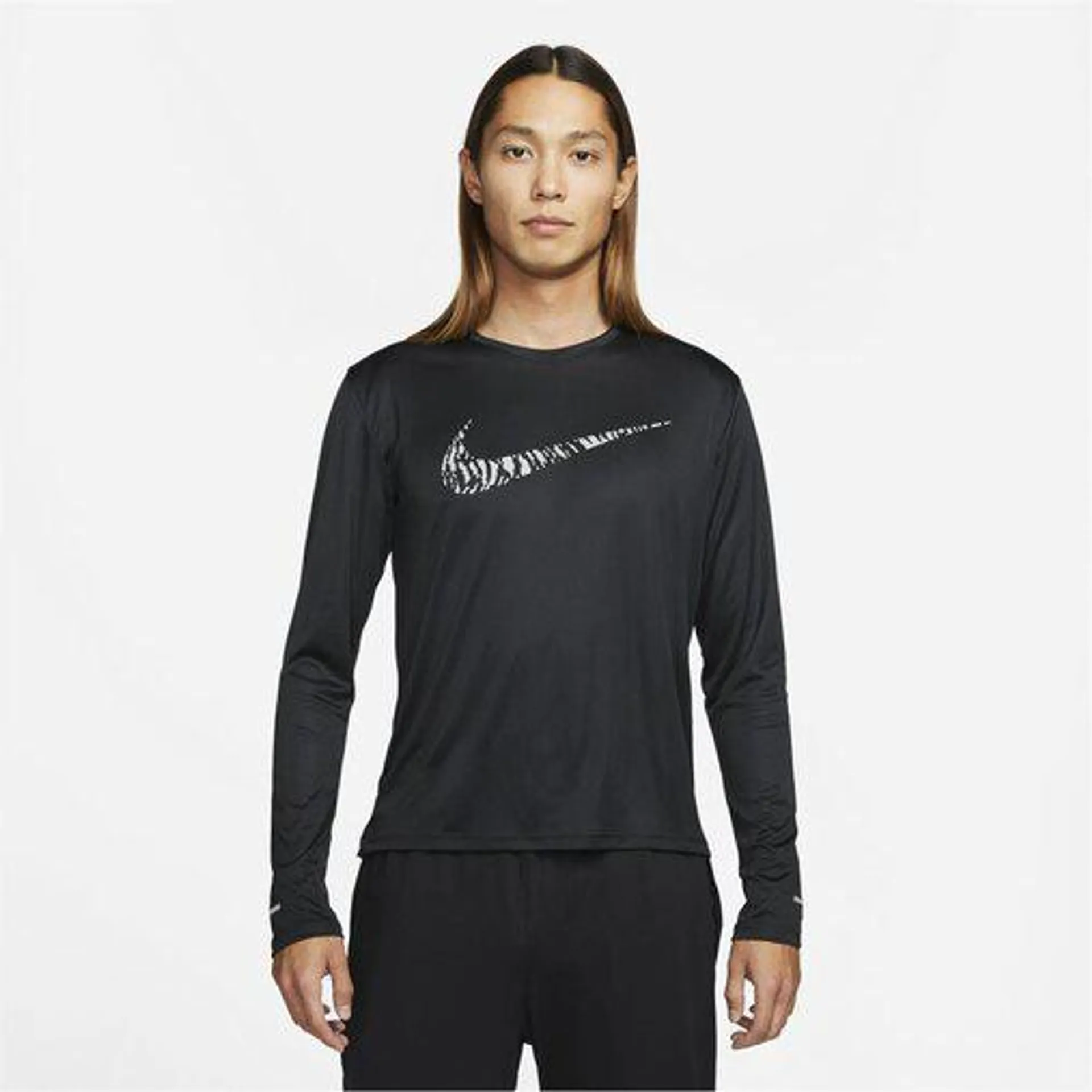 Nike Miler GX Long Sleeve T Shirt Mens