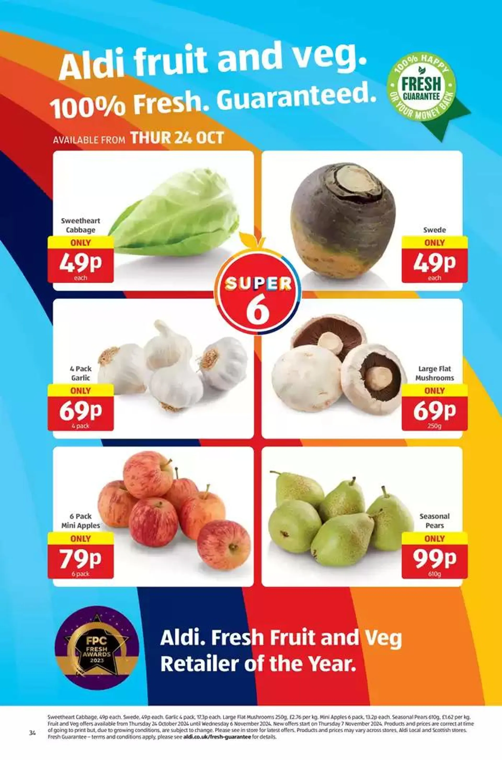 Aldi SpecialBuys UK from 19 October to 2 November 2024 - Catalogue Page 34