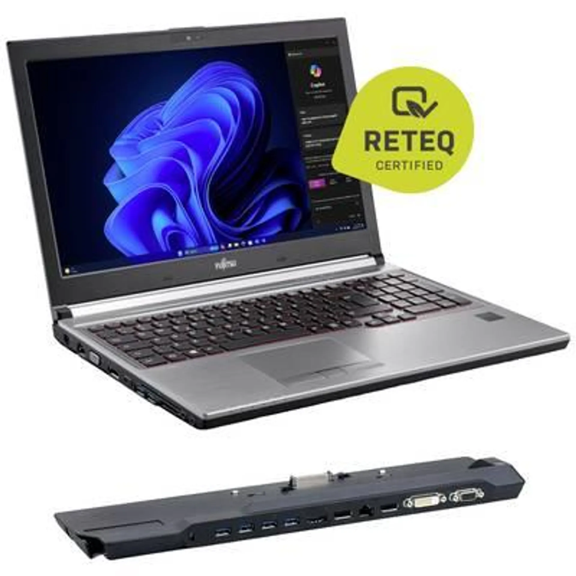 Fujitsu Celsius H770 + Dock FPCPR231 (150W) Laptop Refurbished (very good) 39.6 cm (15.6 inch) Intel® Core™ i7 7820HQ 32