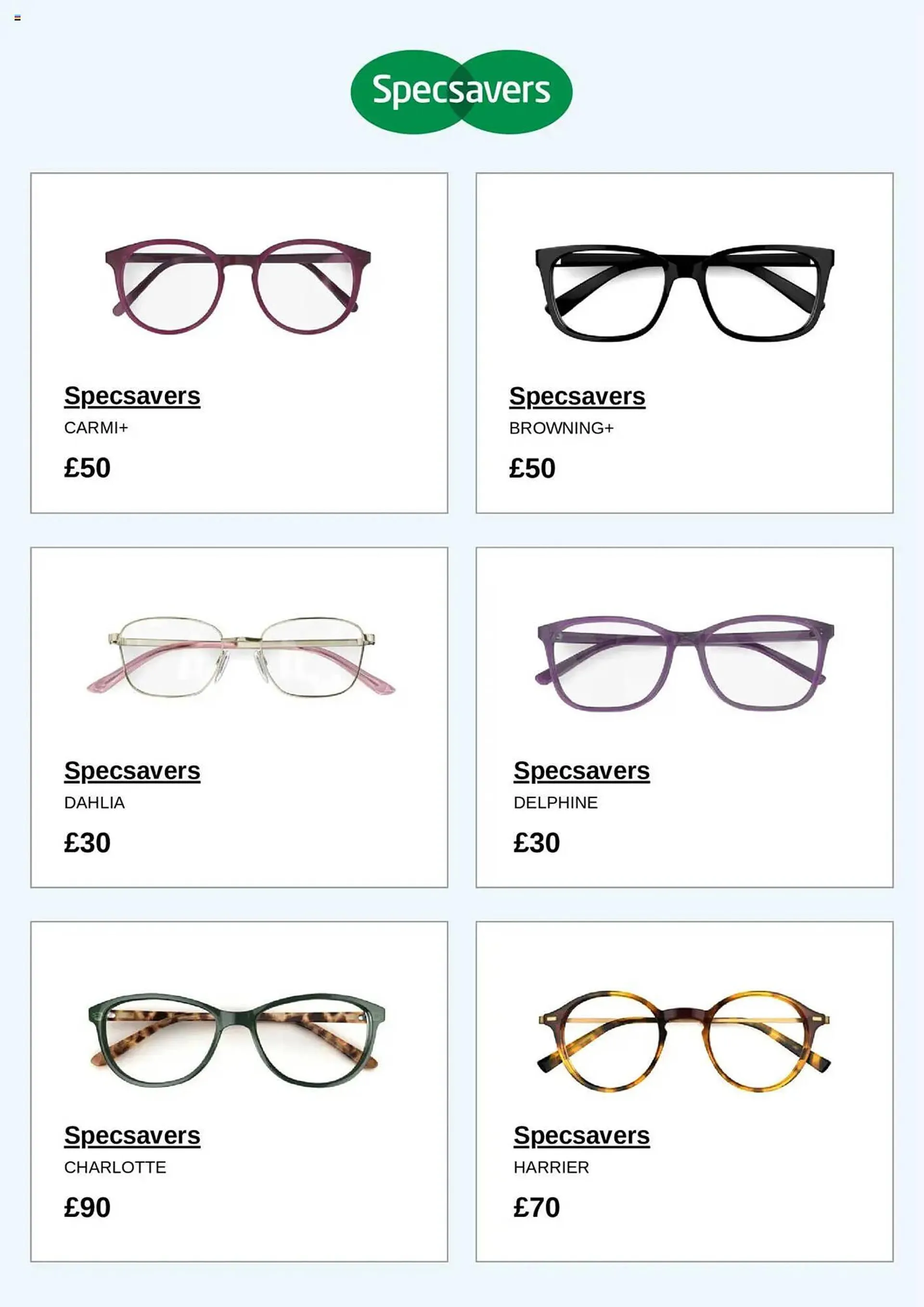 Specsavers leaflet from 8 January to 7 February 2025 - Catalogue Page 4