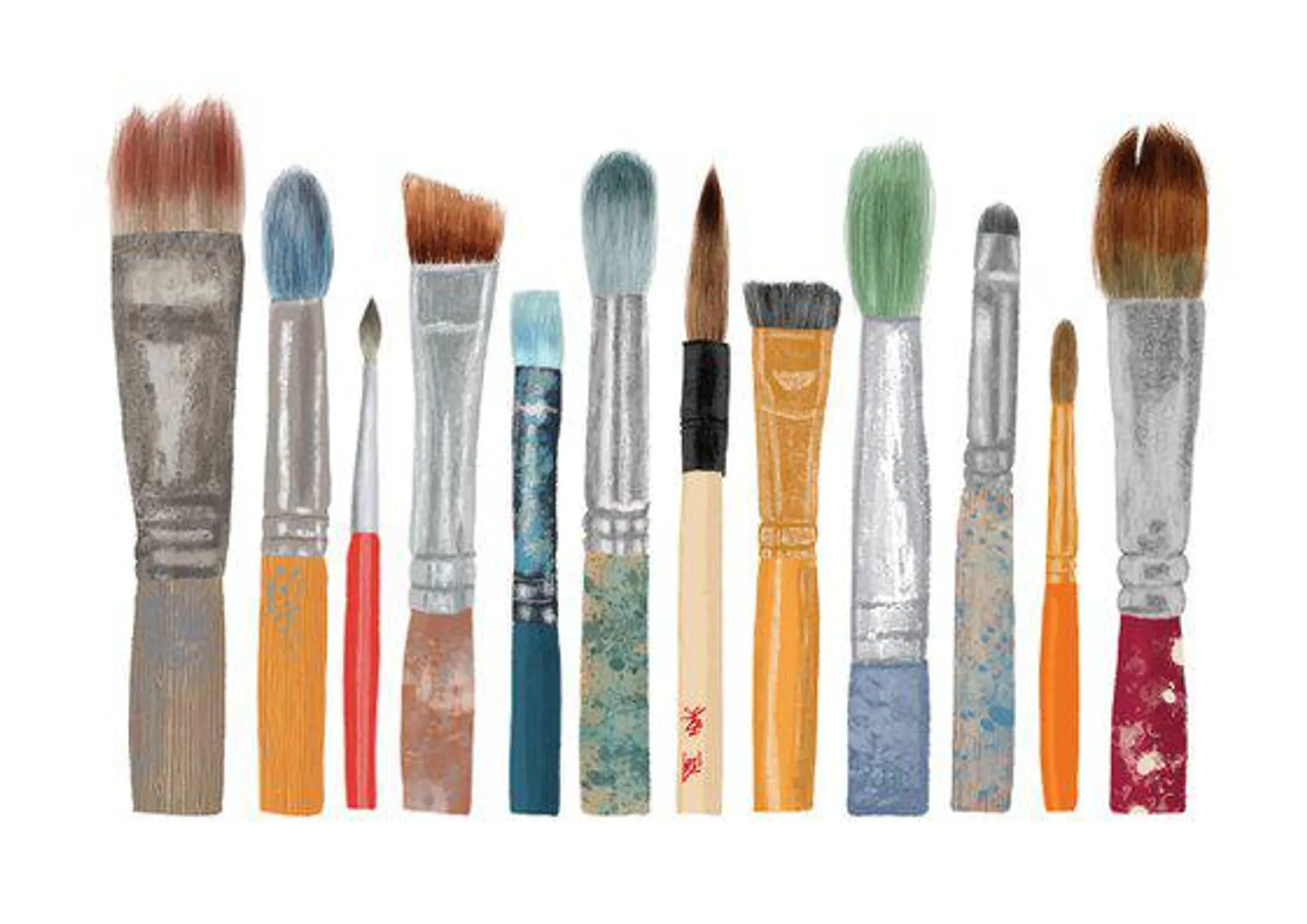 Brushes collection, limited-edition (2022)