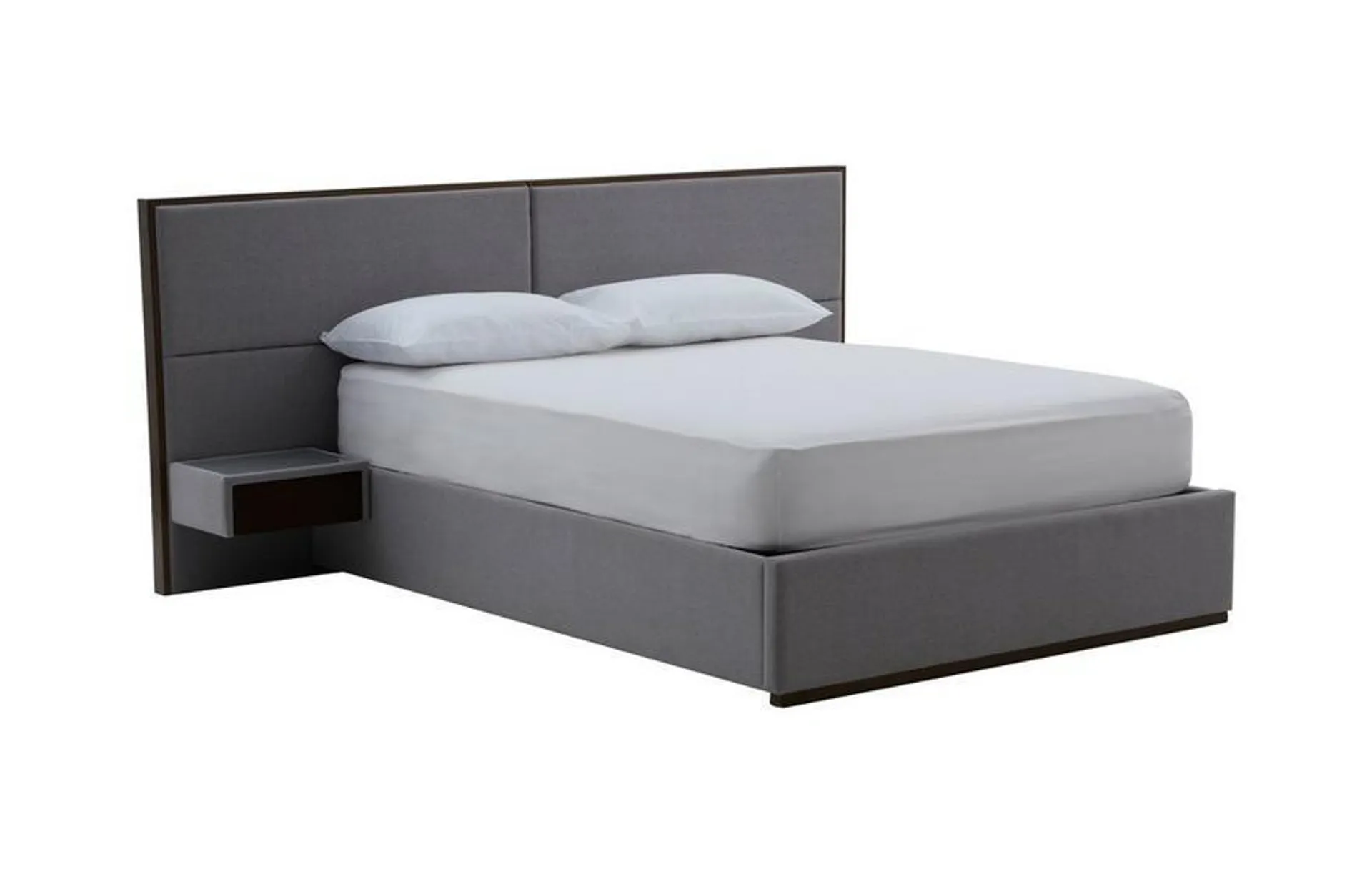 Fabric Ottoman Double Bed and Tables