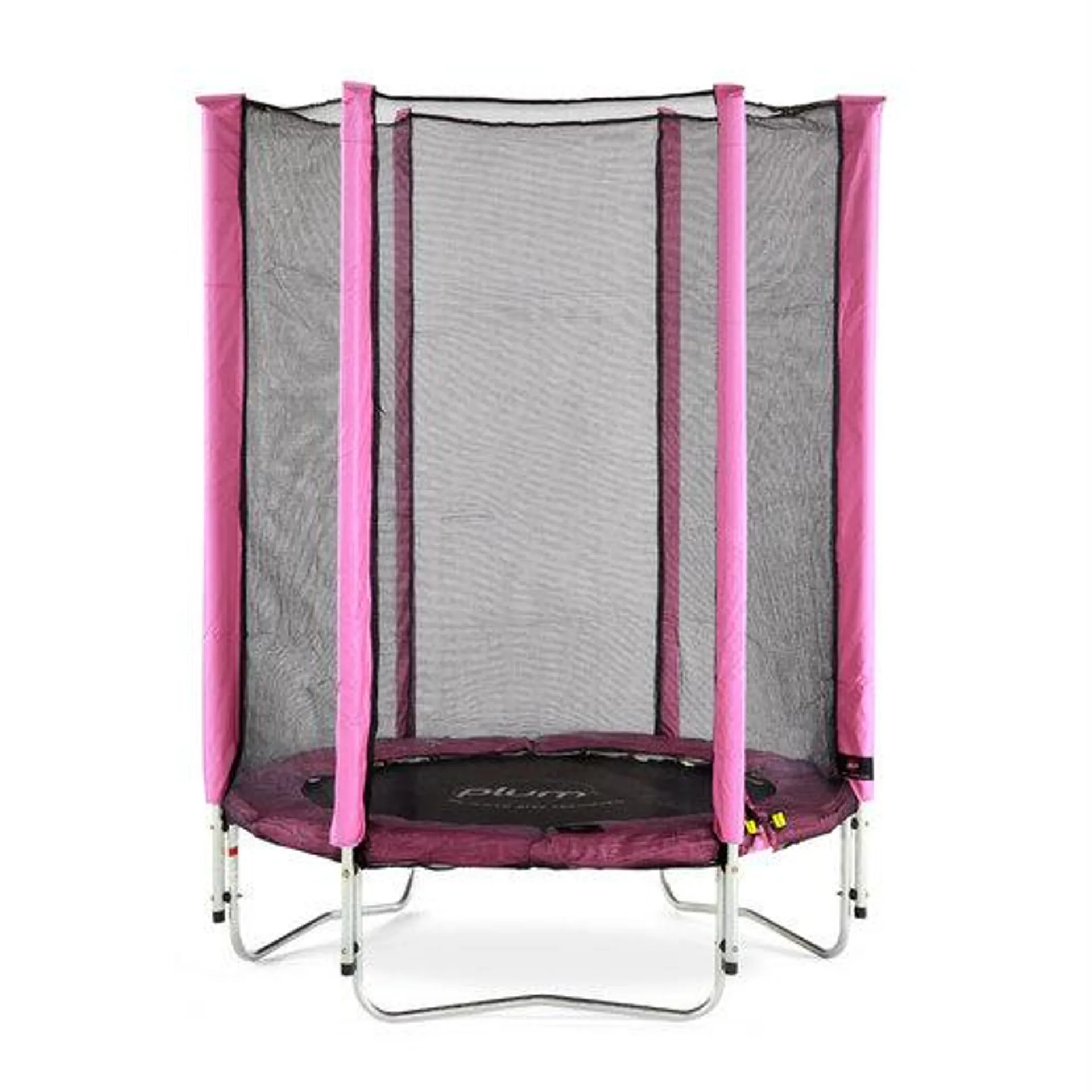 Plum Junior Springsafe 4.5ft Trampoline & Enclosure - Pink