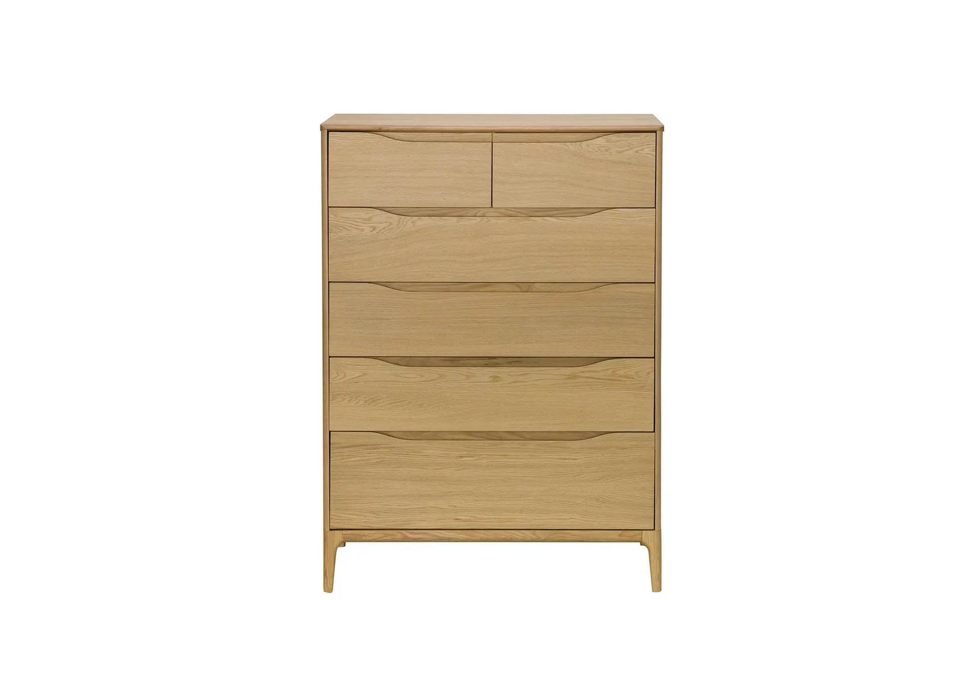 Rimini 6 Drawer Tall Wide Chest