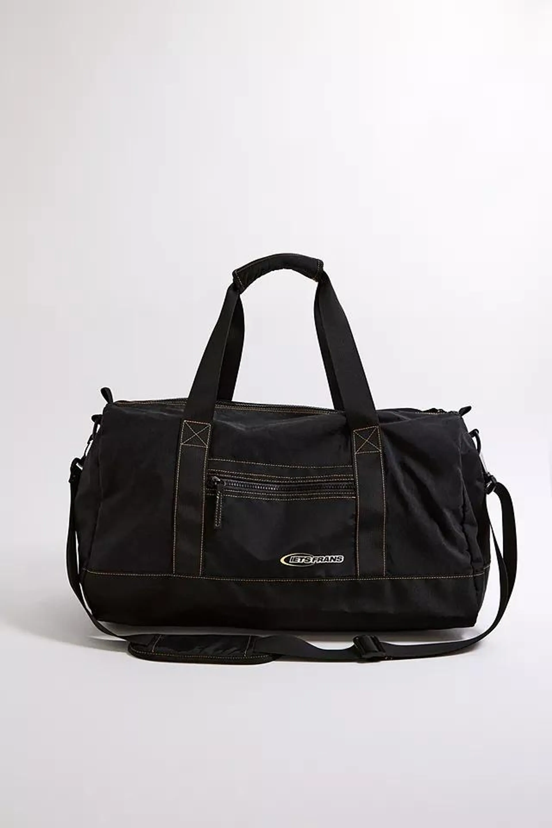 iets frans... Black Football Duffle Bag