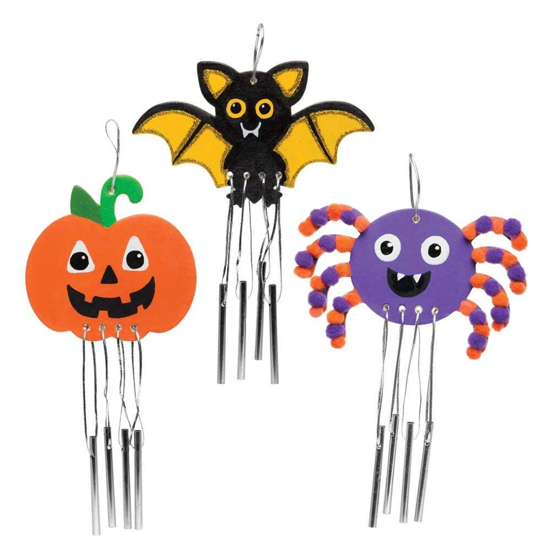 Halloween Wooden Windchimes