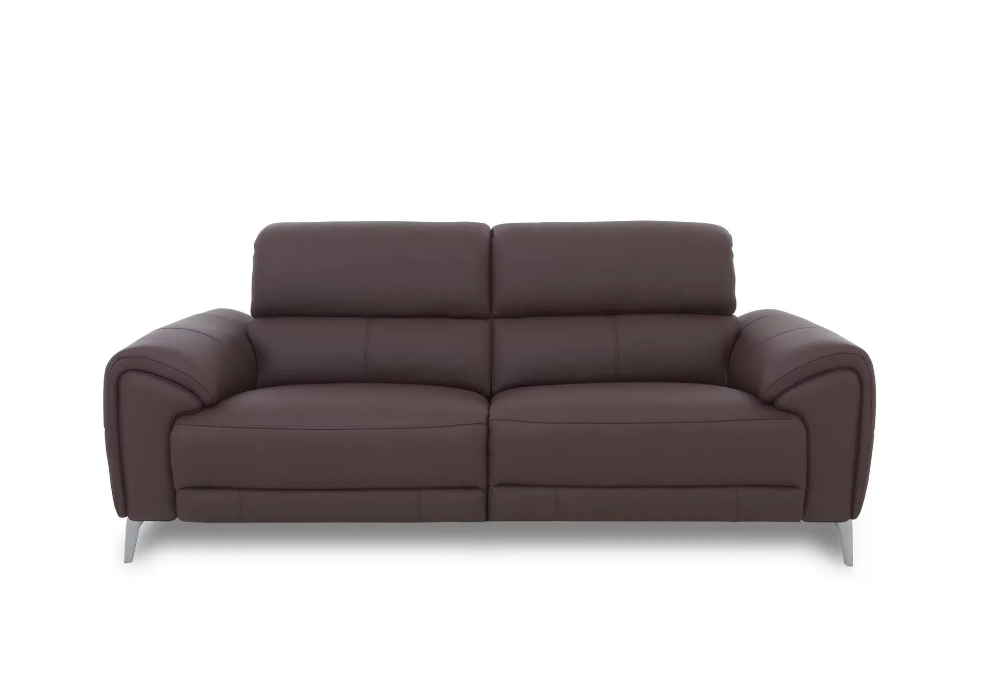 Vino Leather 3 Seater Power Recliner Sofa with Power Headrests and Heated Seats