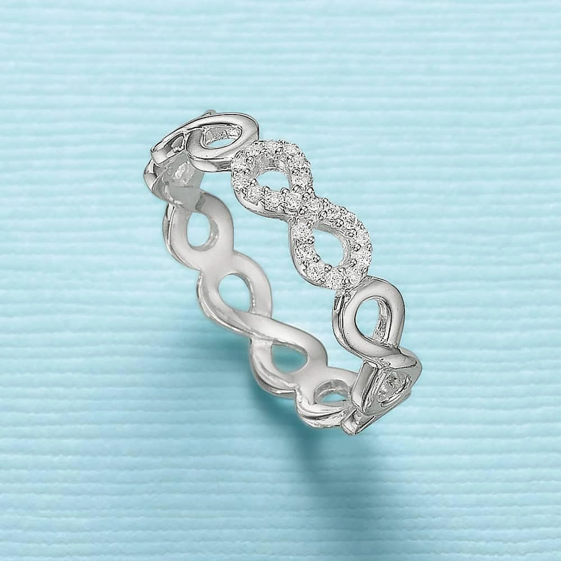 Eternal Echo Silver Ring