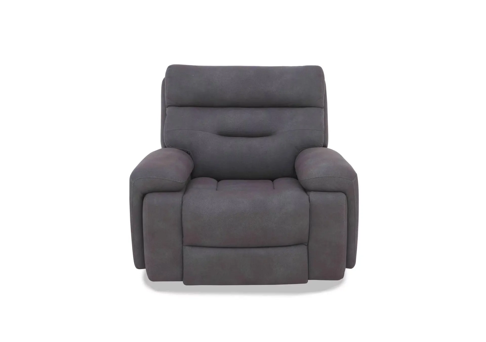 Cinemax Media Fabric Power Recliner Chair with Power Headrest