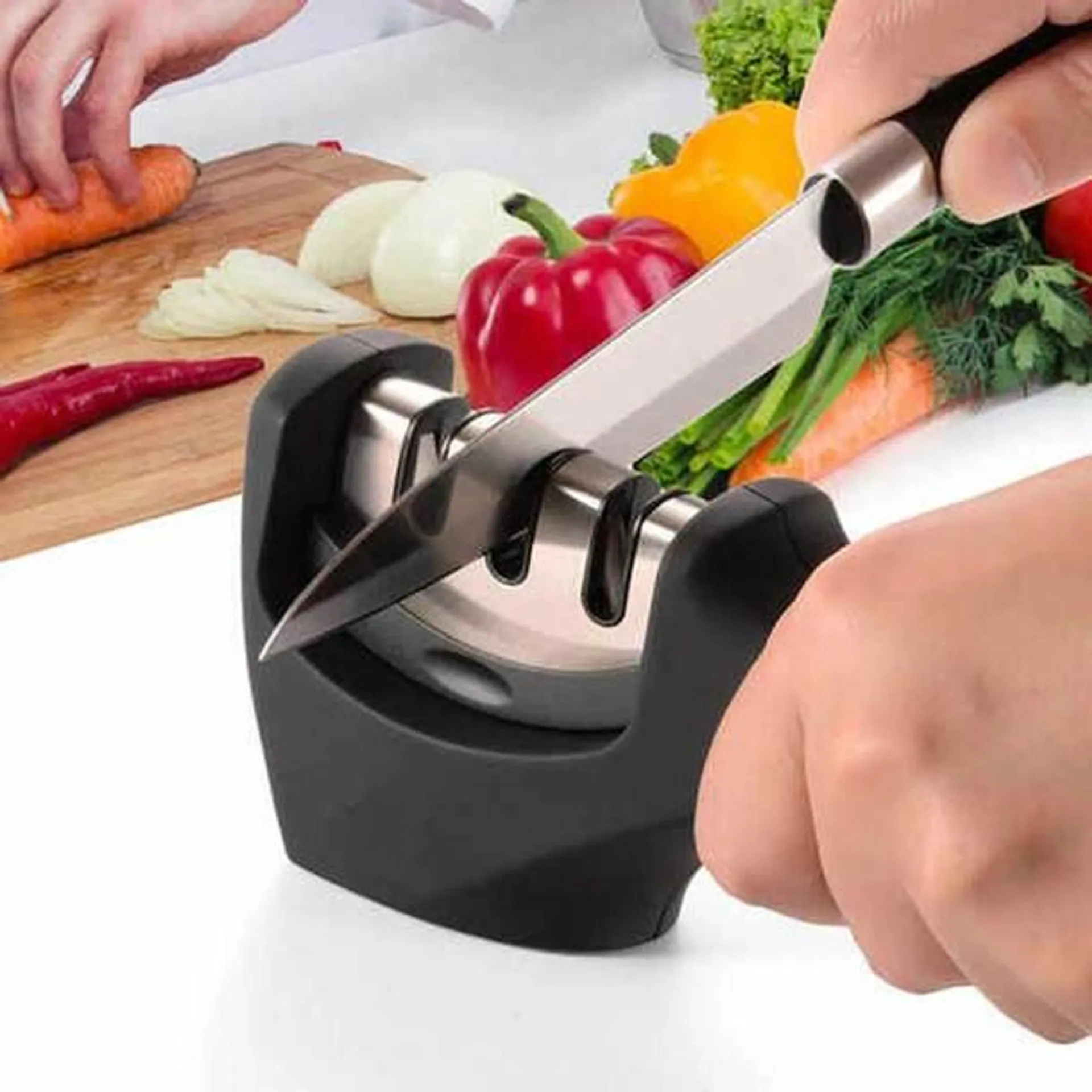 3-Stage Knife Sharpener