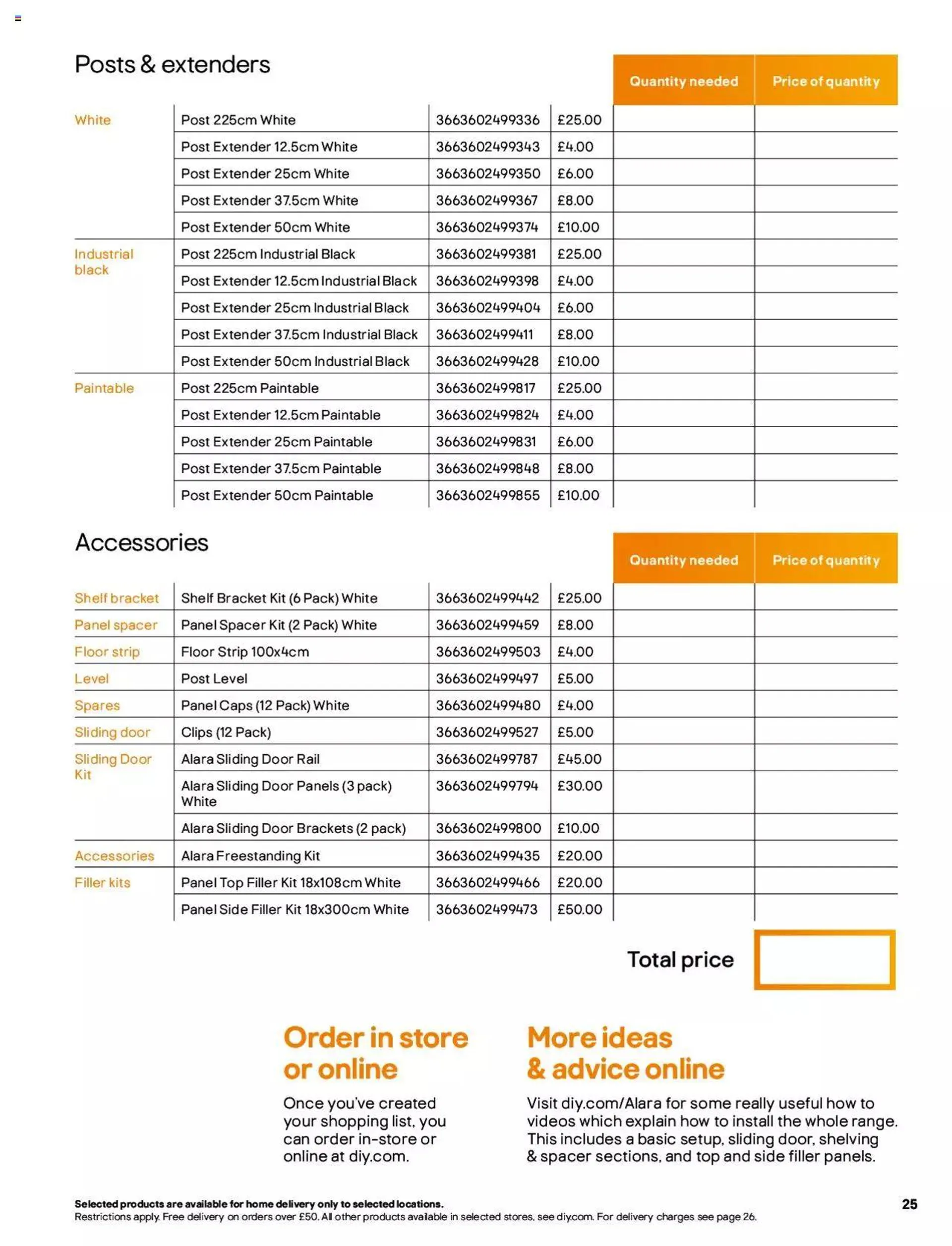 B&Q - Room dividers from 1 September to 31 December 2023 - Catalogue Page 26