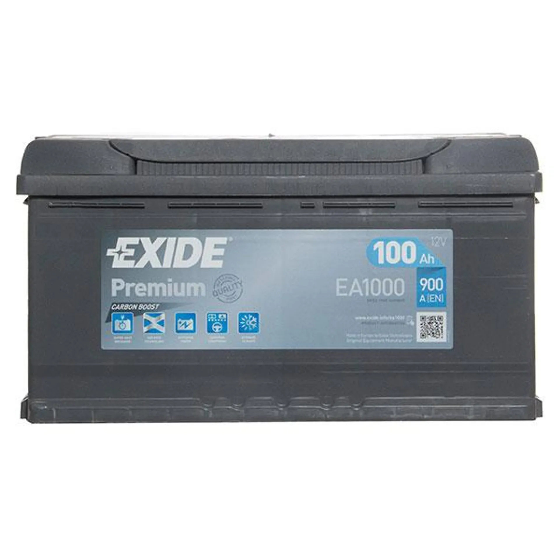 Exide 017 / 019 (100Ah) Car Battery - 5 Year Guarantee