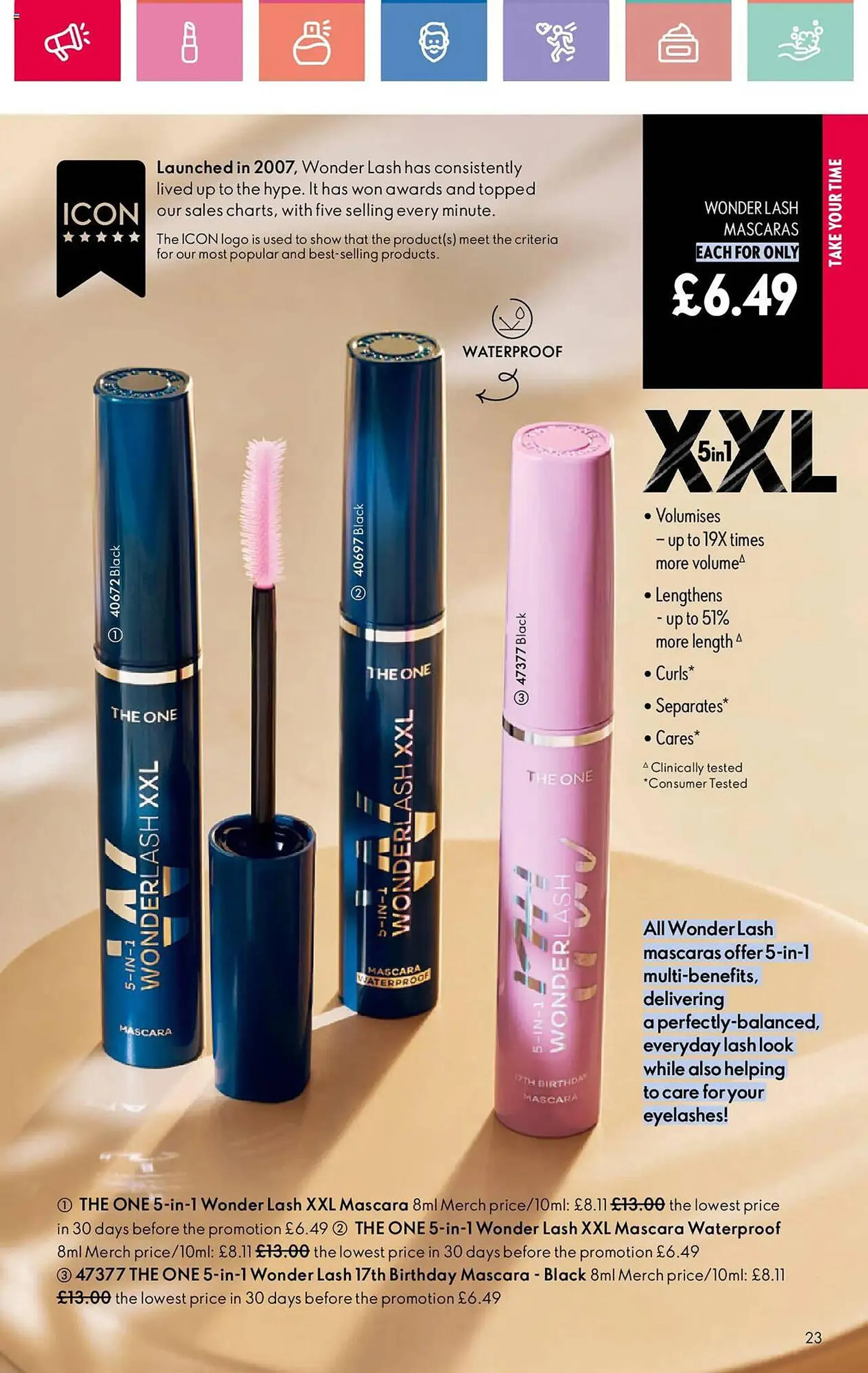 Oriflame leaflet from 3 January to 22 January 2025 - Catalogue Page 23