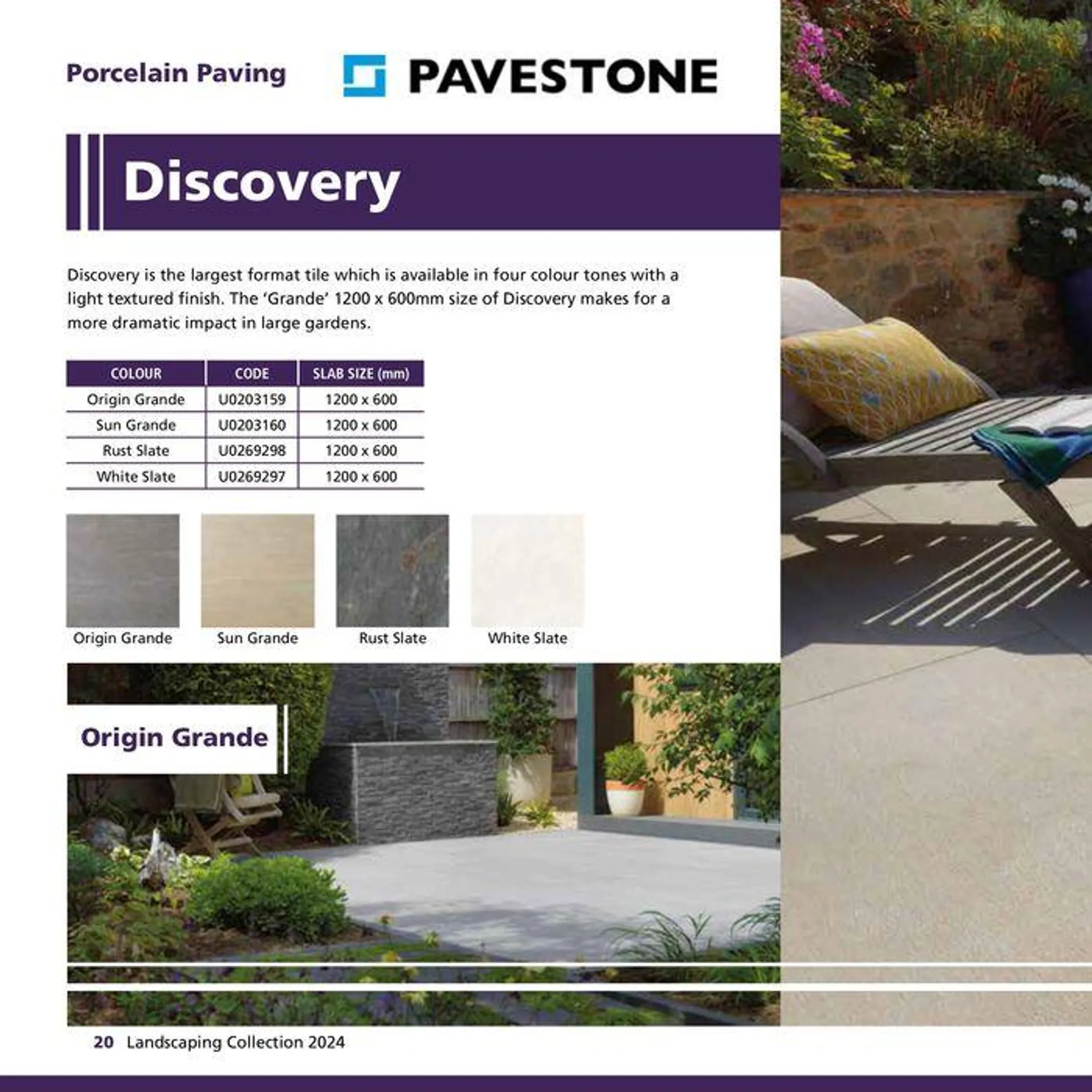 Landscaping Pavestone Collection 2024  from 13 March to 31 December 2024 - Catalogue Page 20