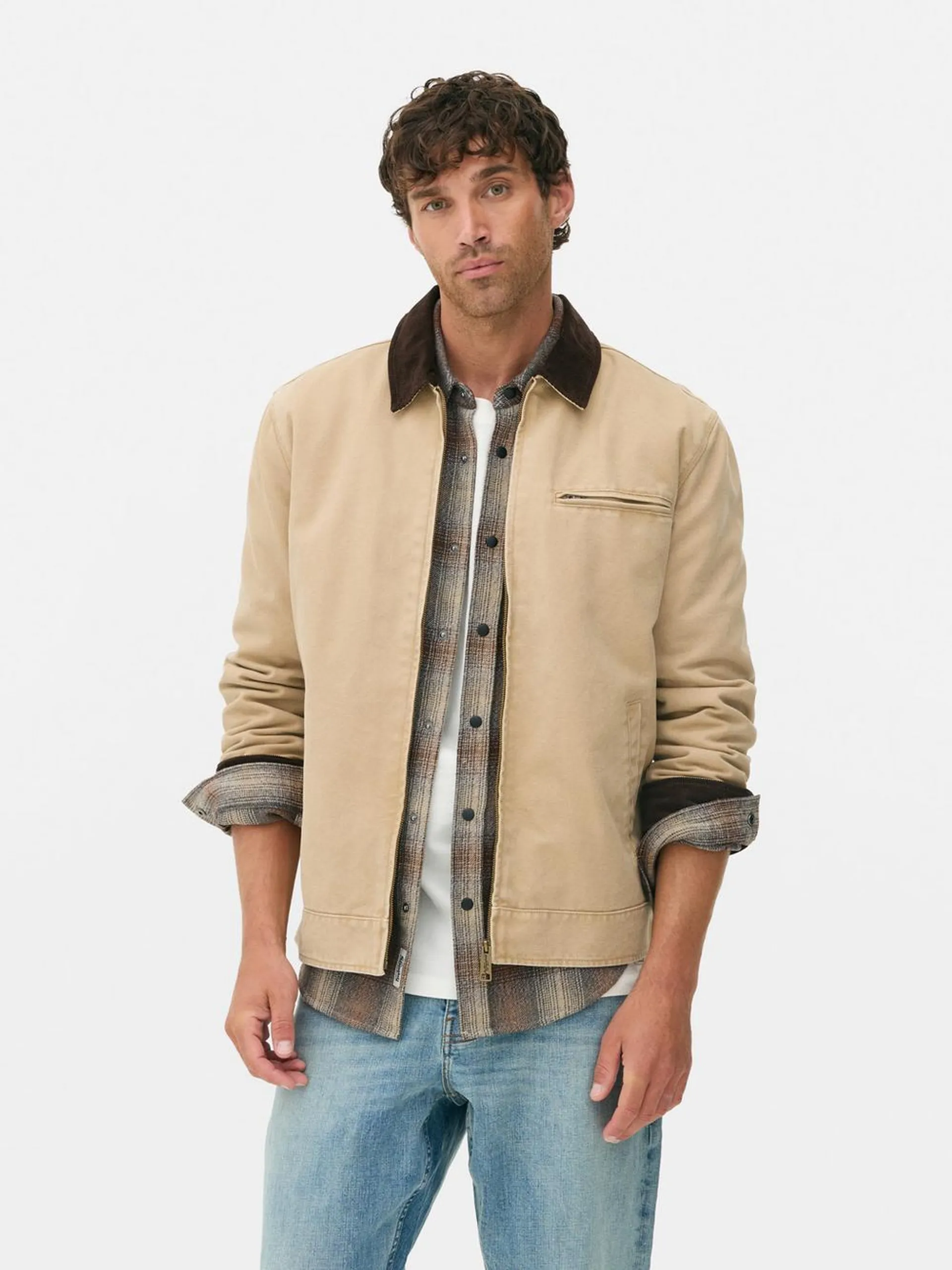 The Stronghold Corduroy Collar Jacket