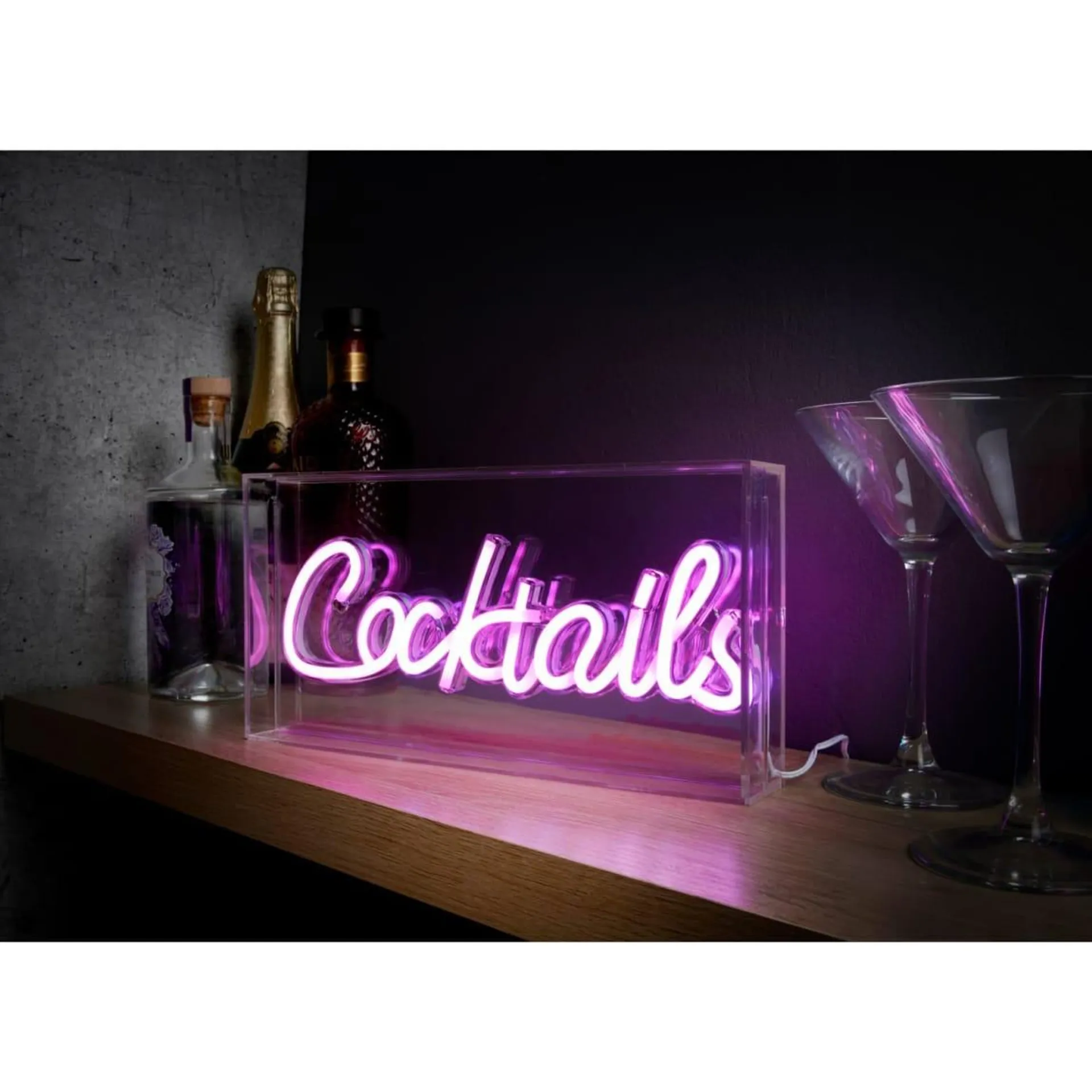 Neon Cocktail Light