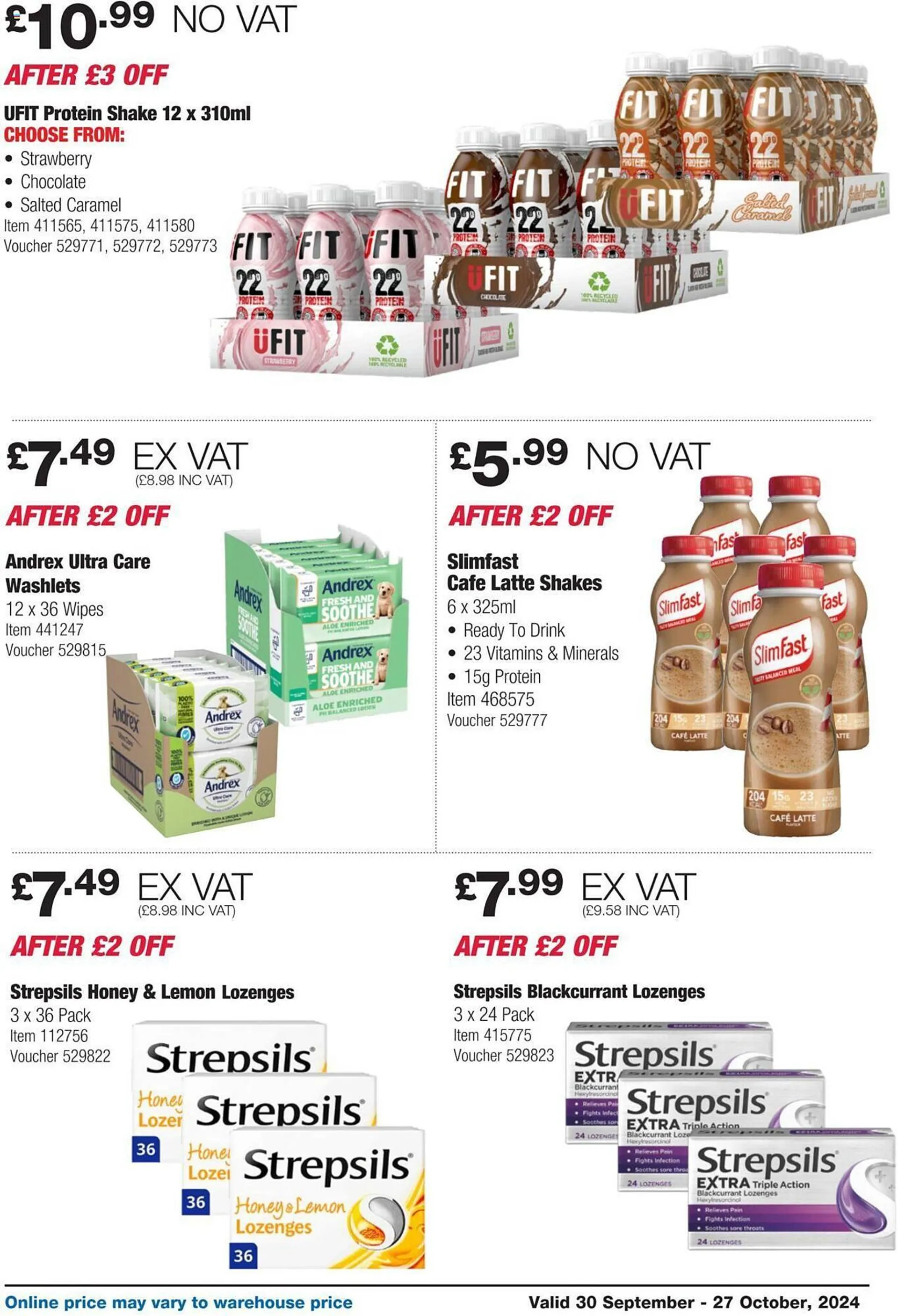 Costco leaflet from 30 September to 27 October 2024 - Catalogue Page 15