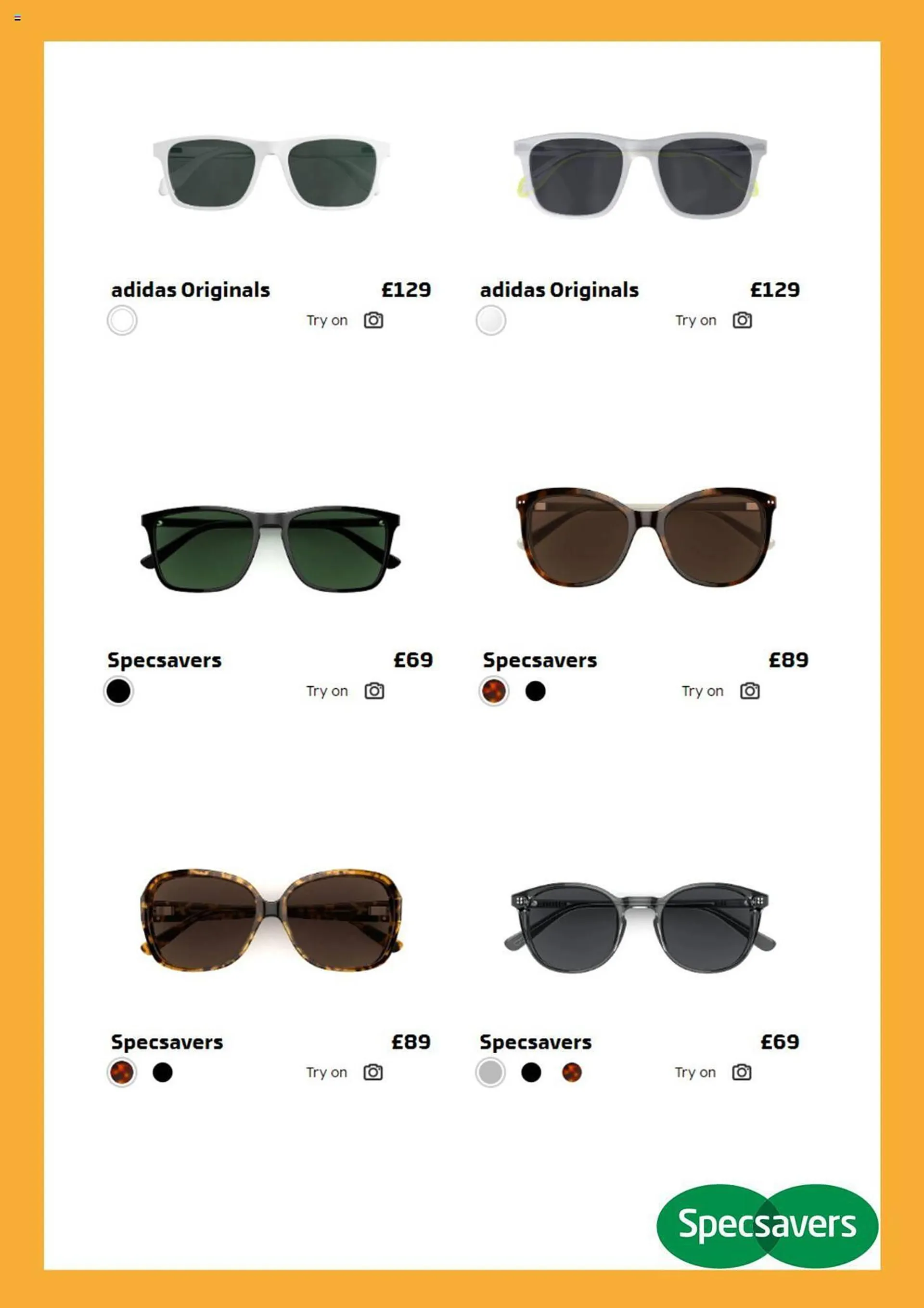 Specsavers Weekly Offers - 5